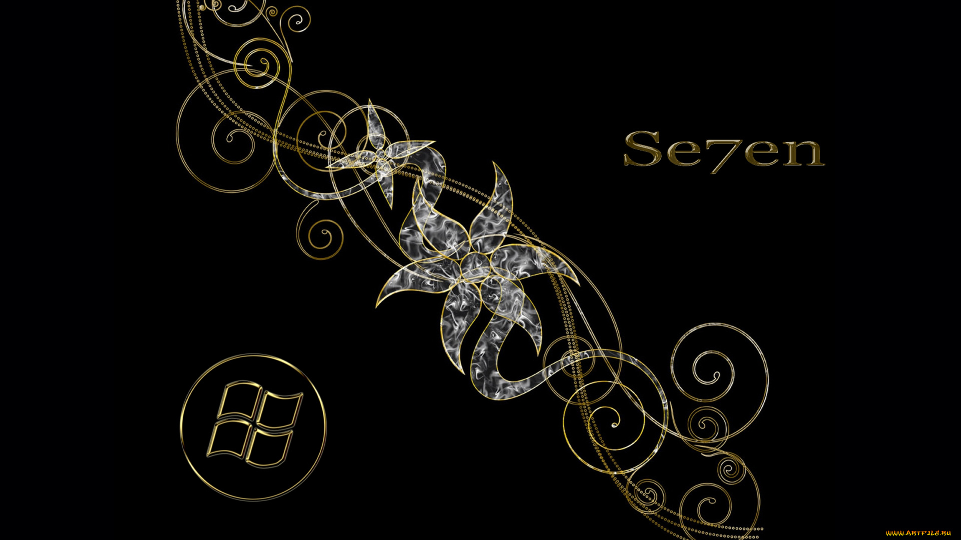 компьютеры, windows, vienna, фон, логотип