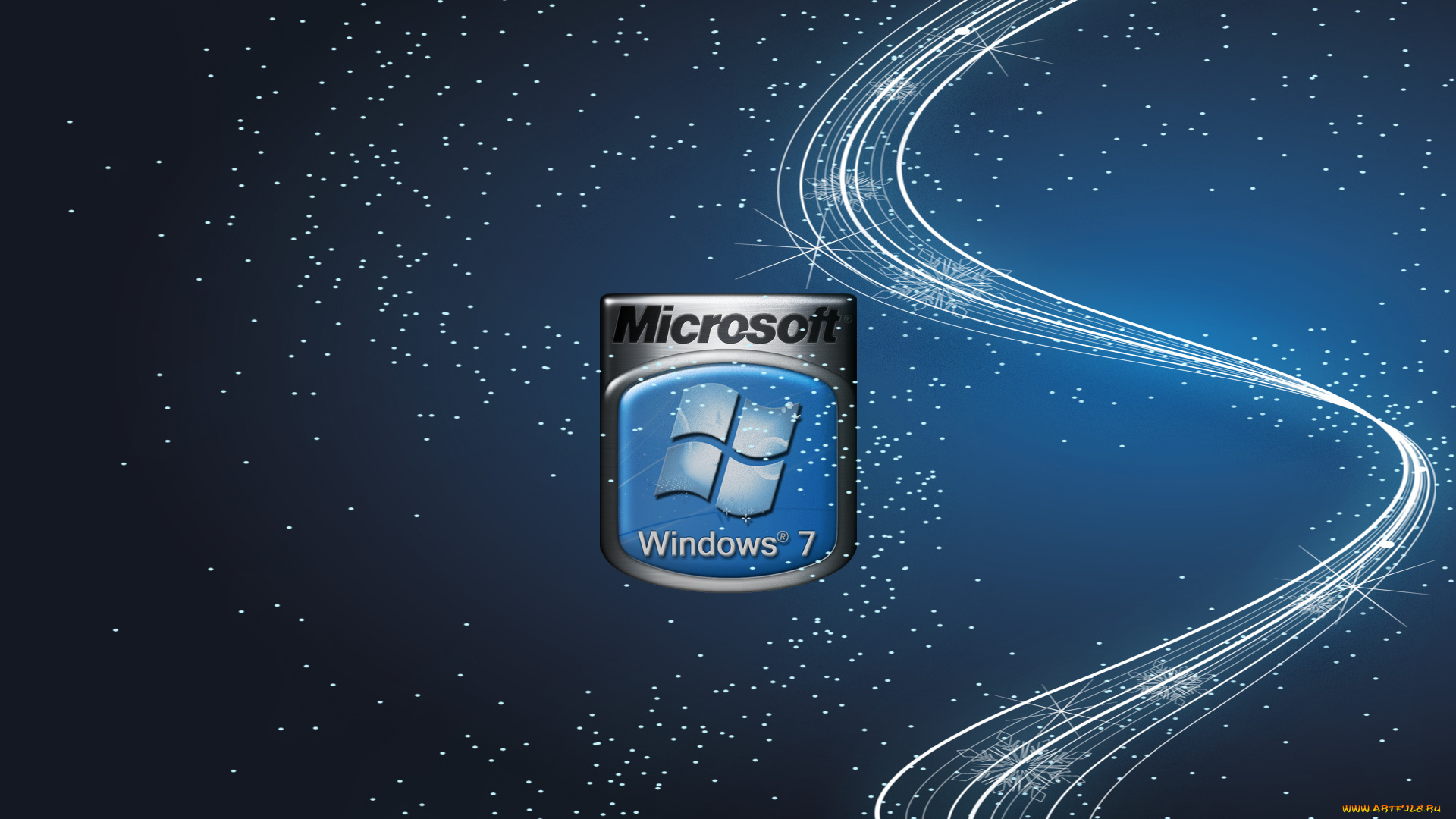 компьютеры, windows, vienna, логотип, фон