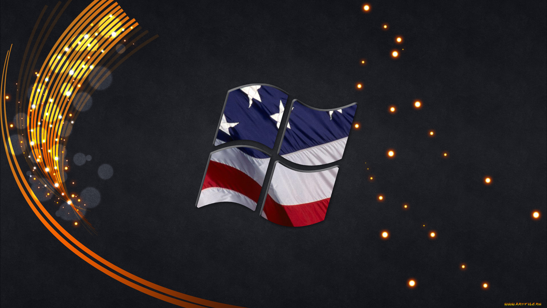 компьютеры, windows, xp, фон, логотип