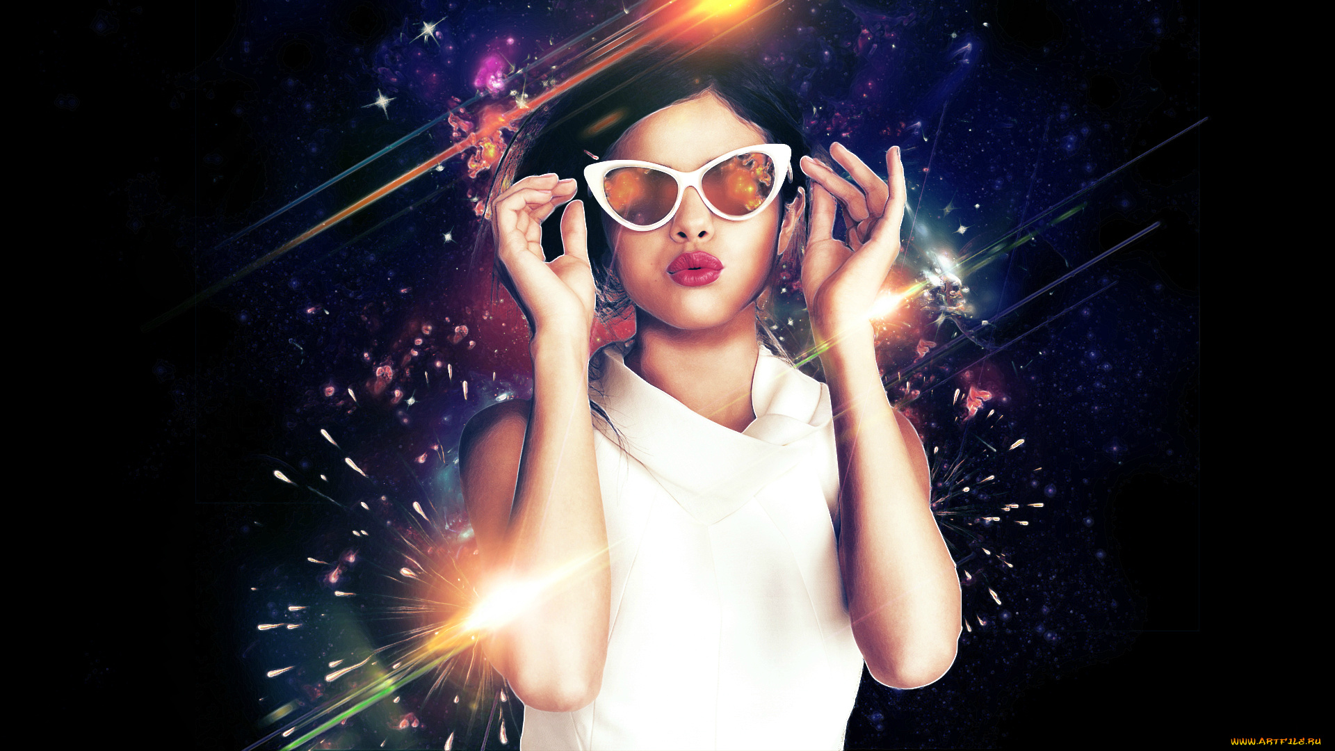 разное, компьютерный, дизайн, очки