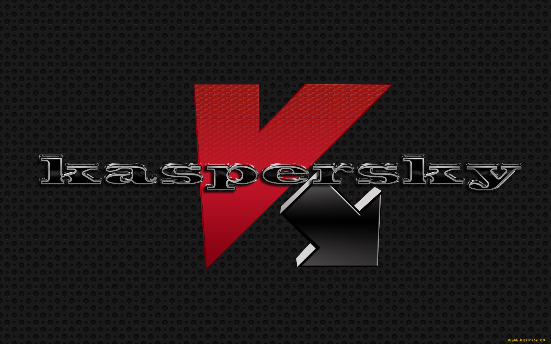 компьютеры, касперский, антивирус, фон, логотип