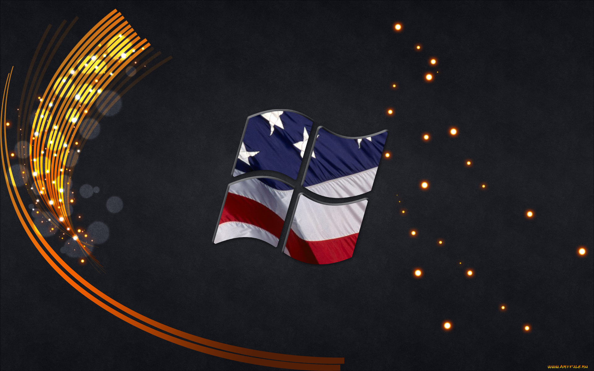 компьютеры, windows, xp, фон, логотип