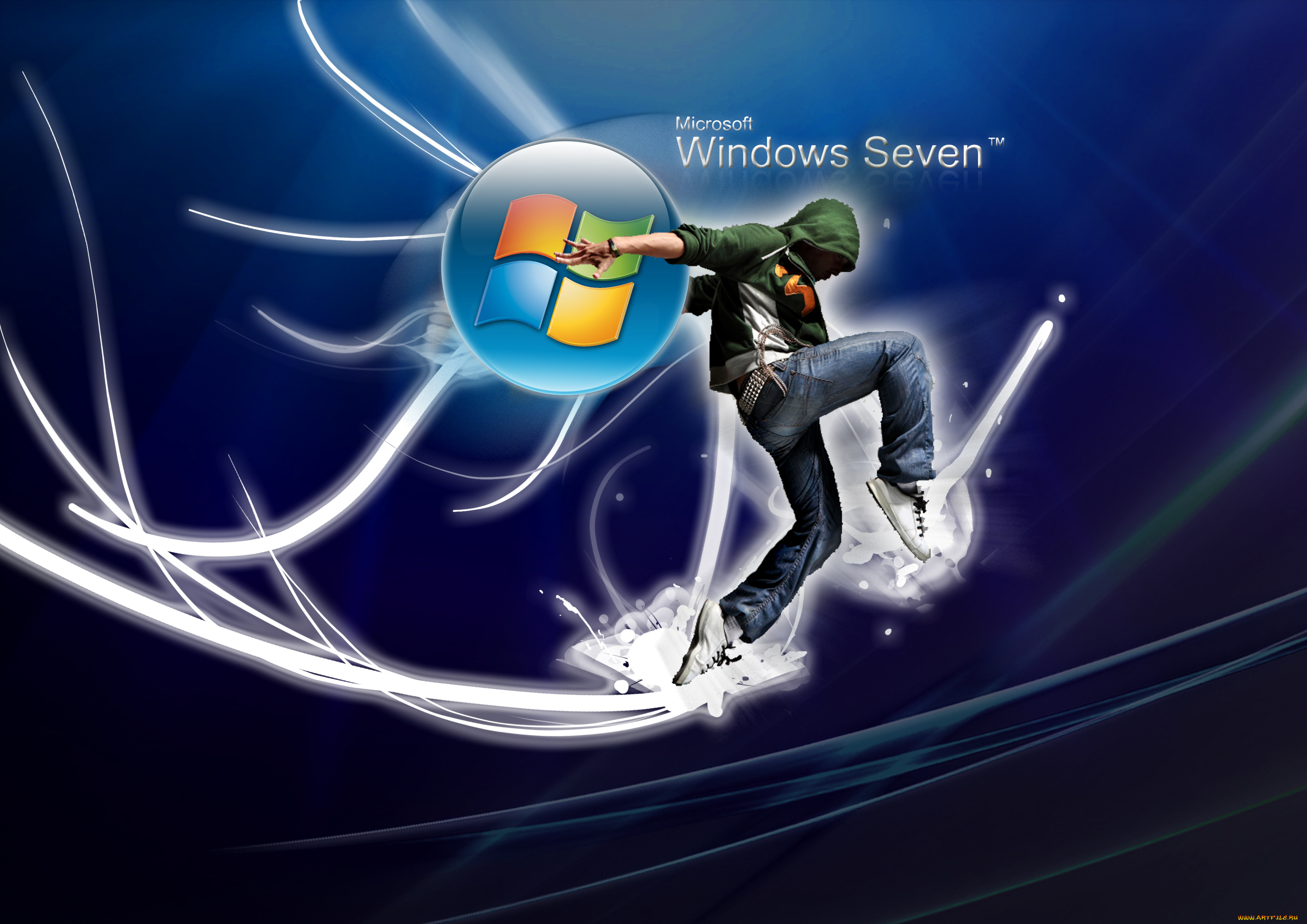 компьютеры, windows, xp, фон, логотип