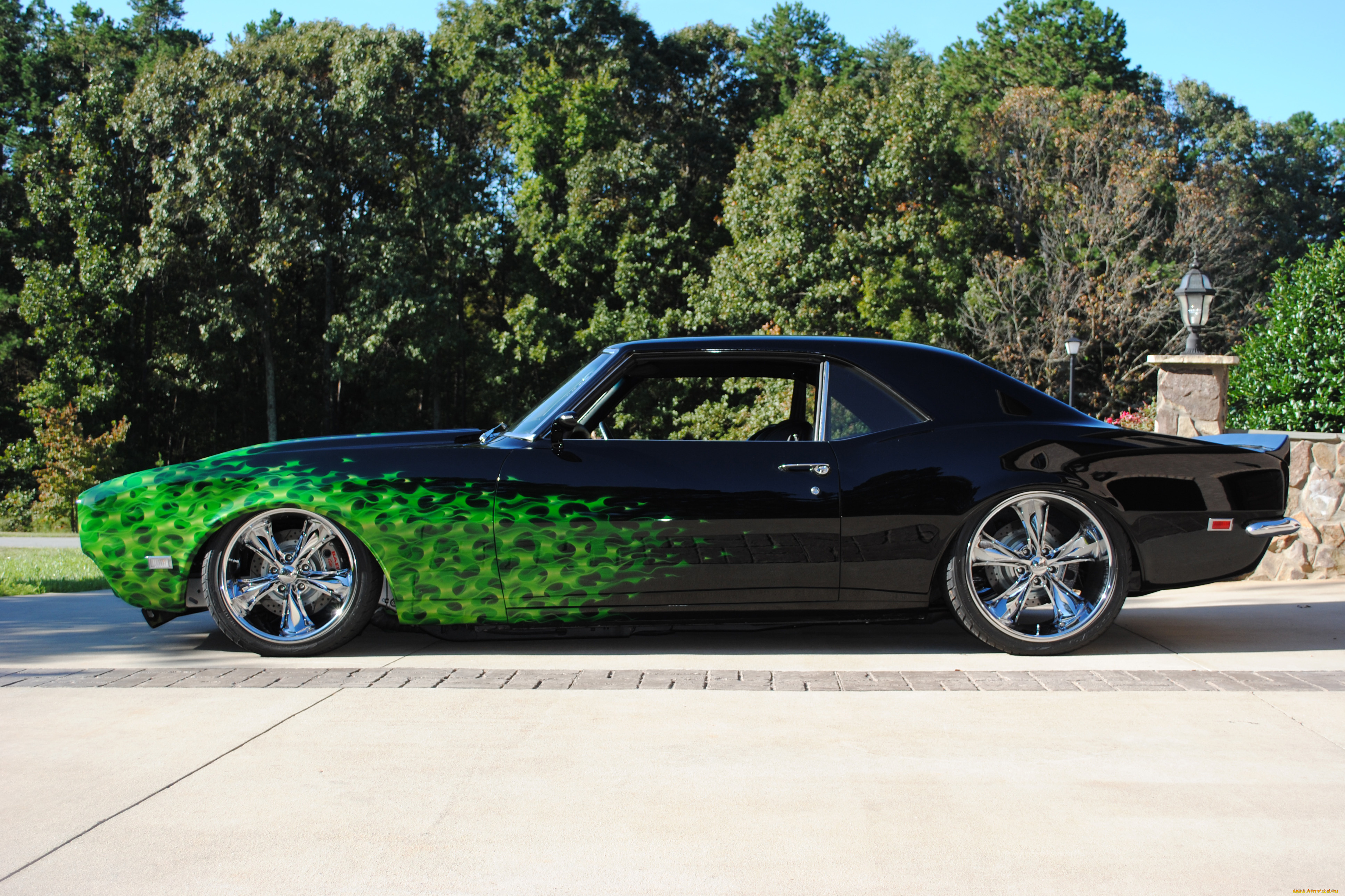 автомобили, camaro, 1968, chevrolet