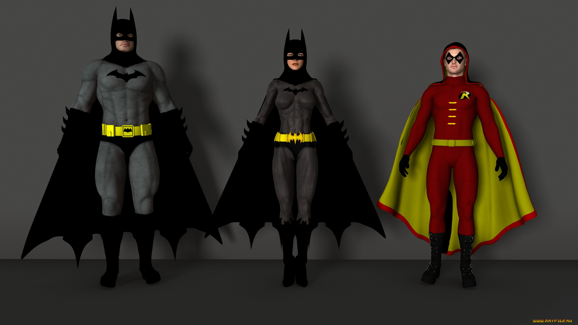 3д, графика, фантазия, , fantasy, супермены, фон, взгляд, девушка