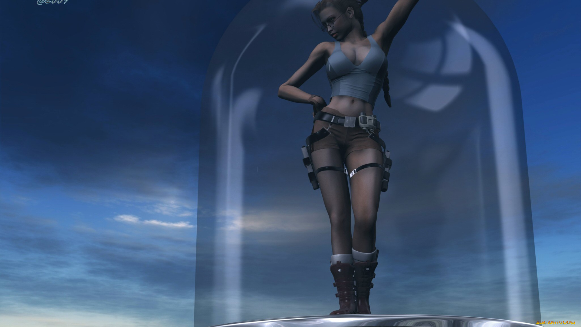 3д, графика, люди, , people, колба, фон, взгляд, девушка