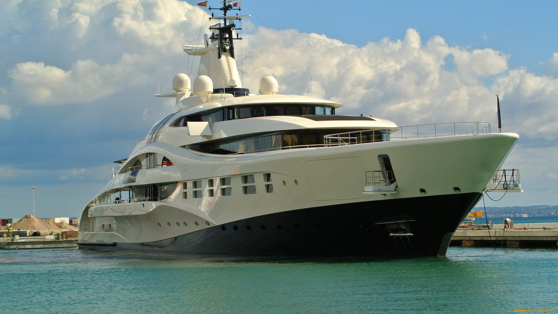 корабли, Яхты, суперяхта