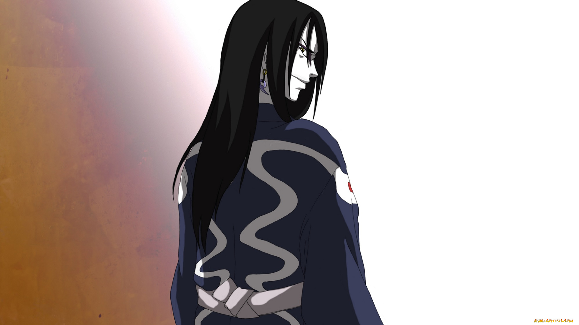 разное, арты, орочимару, арт