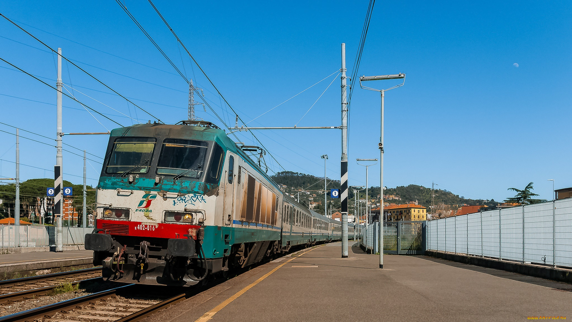 техника, электровозы, состав, локомотив, рельсы, дорога, железная