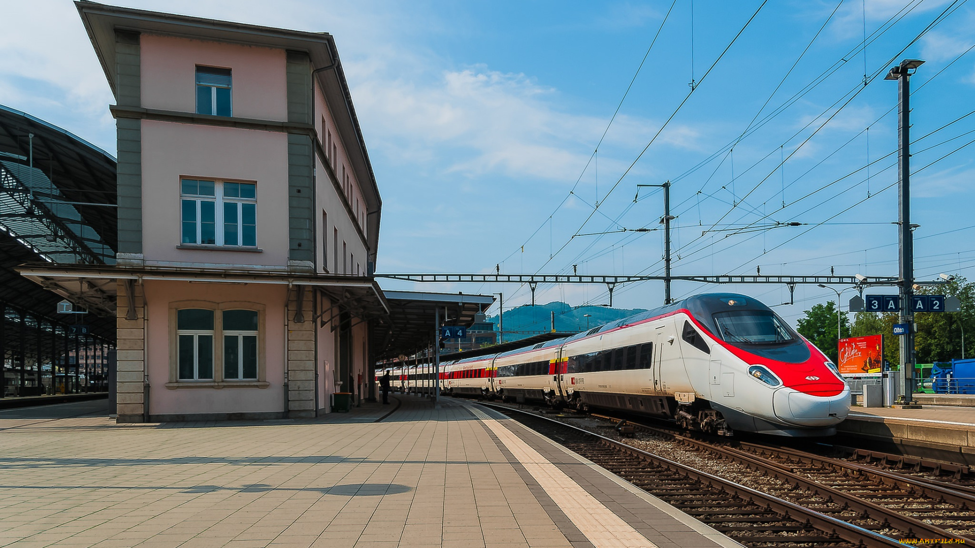 техника, поезда, локомотив, дорога, состав, рельсы, железная