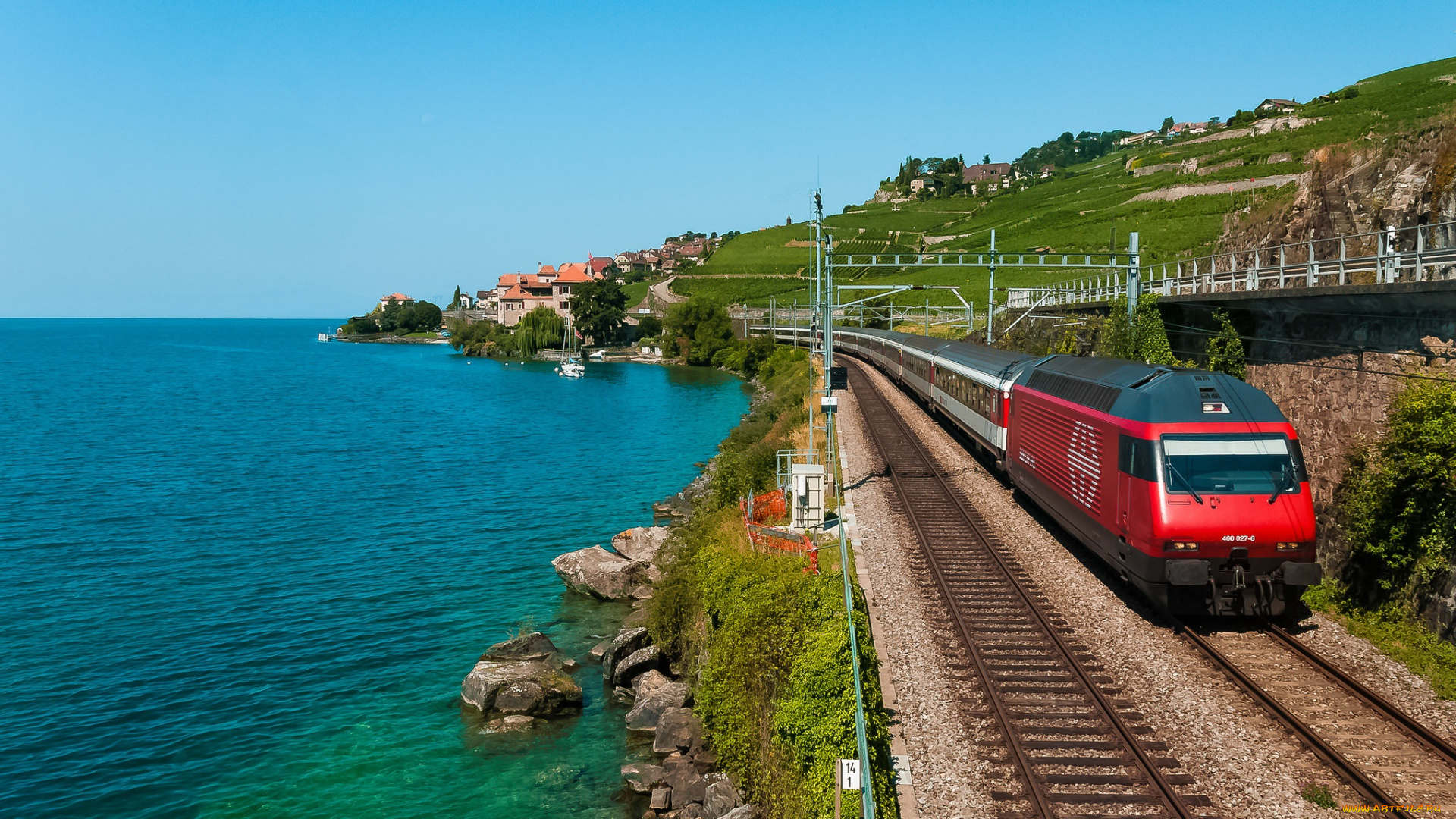 техника, поезда, состав, локомотив, рельсы, дорога, железная