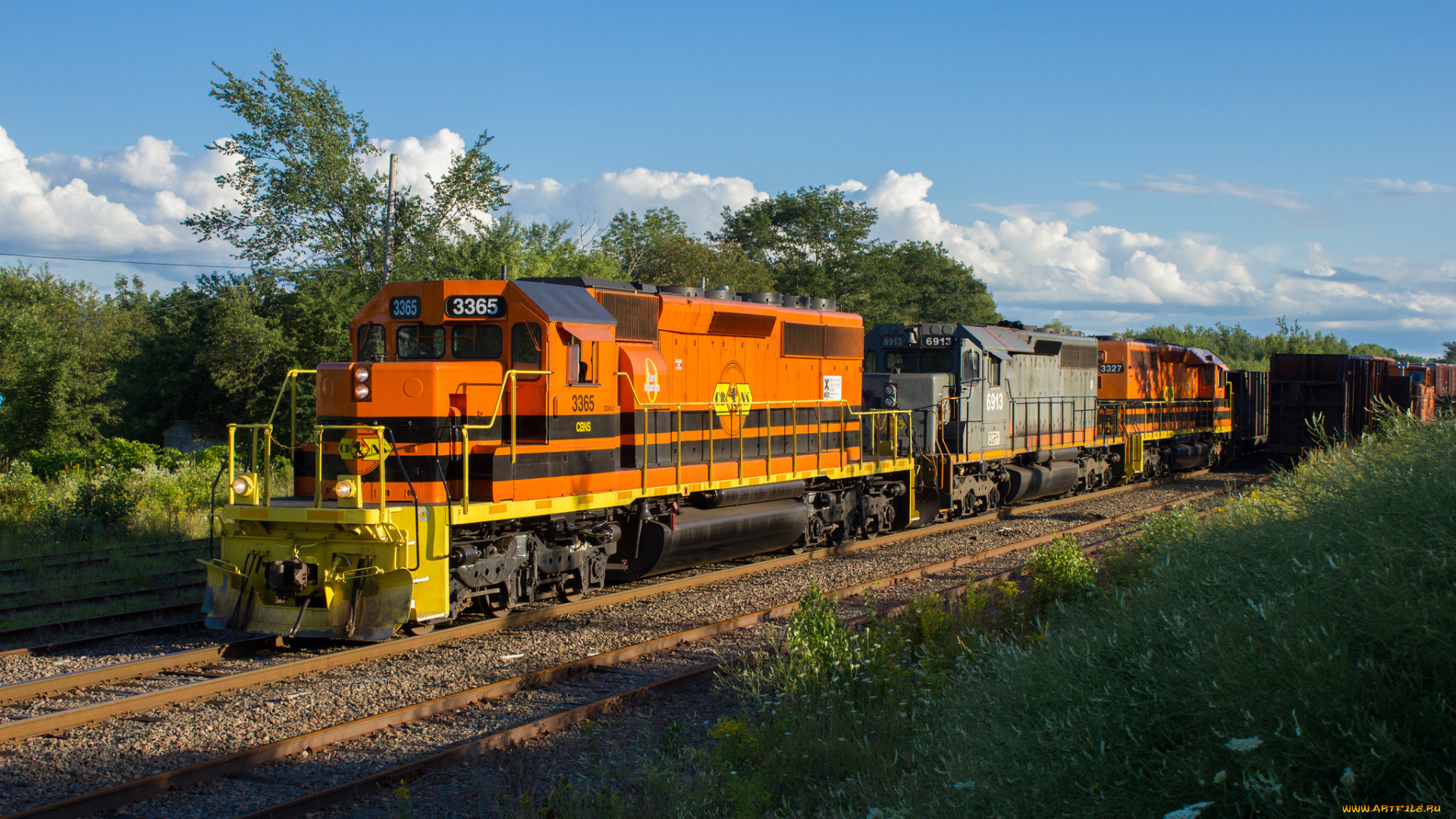 техника, поезда, состав, железная, дорога, рельсы, локомотив