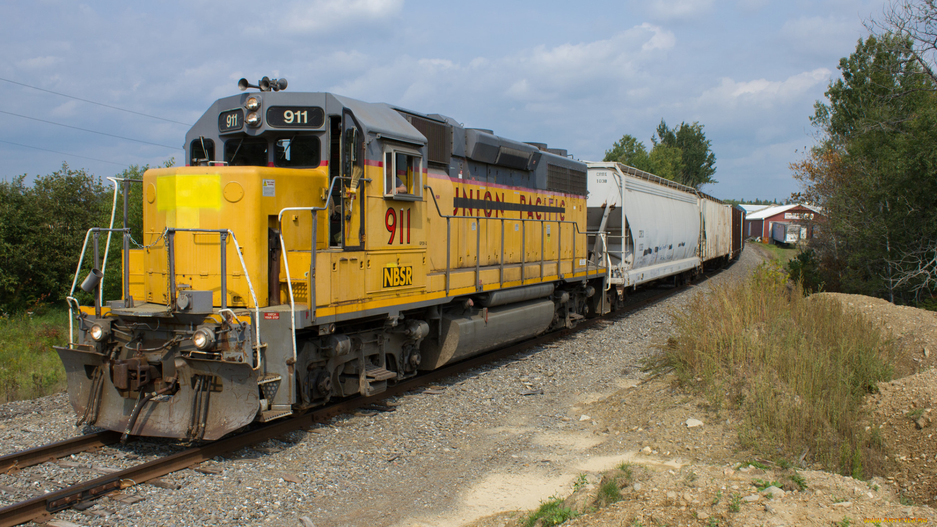 техника, поезда, железная, дорога, рельсы, локомотив, состав