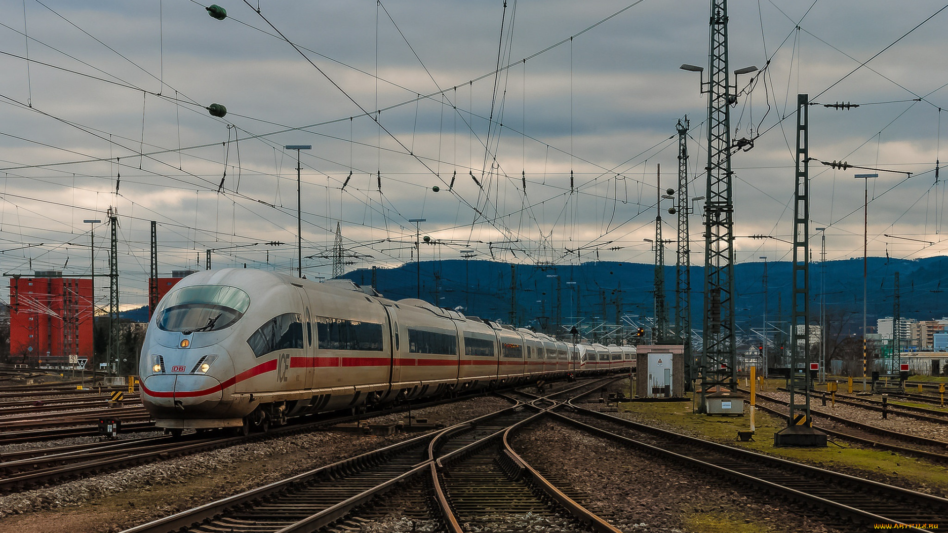 техника, поезда, железная, локомотив, рельсы, дорога, состав