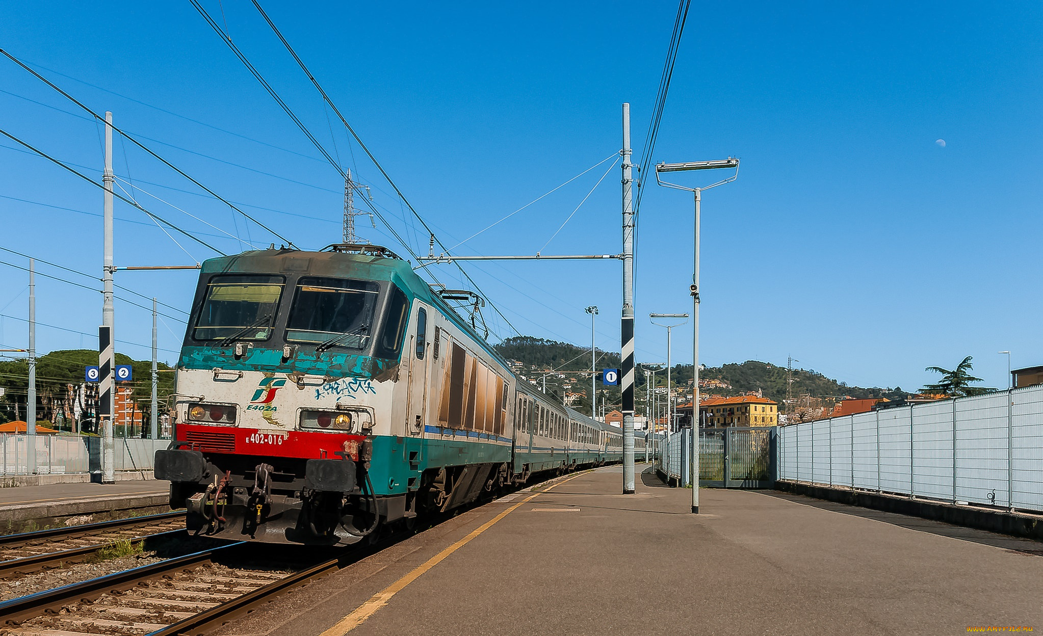 техника, электровозы, состав, локомотив, рельсы, дорога, железная