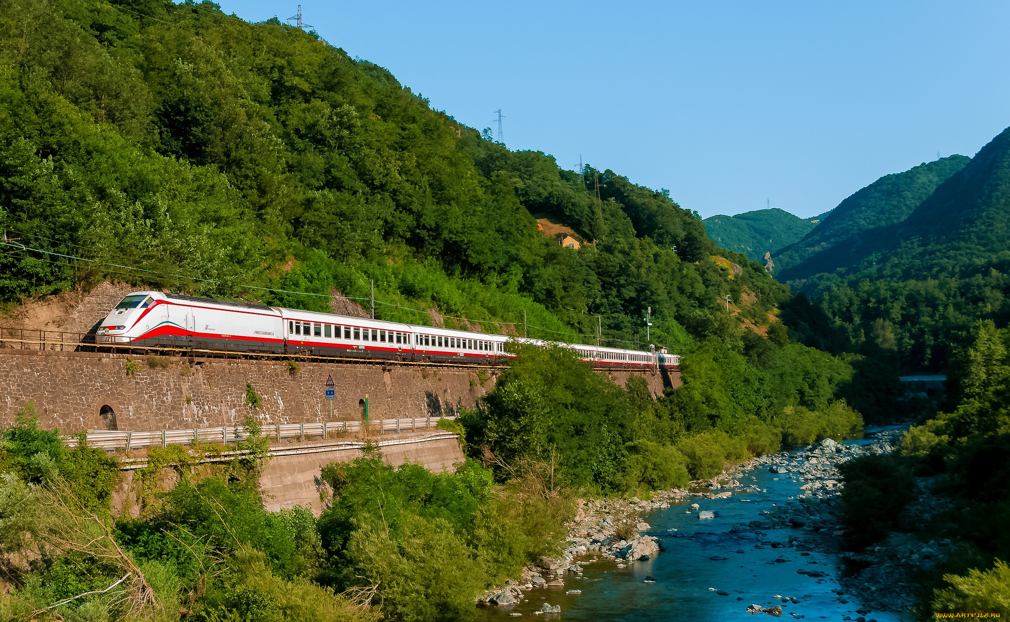 техника, поезда, рельсы, локомотив, дорога, железная, состав