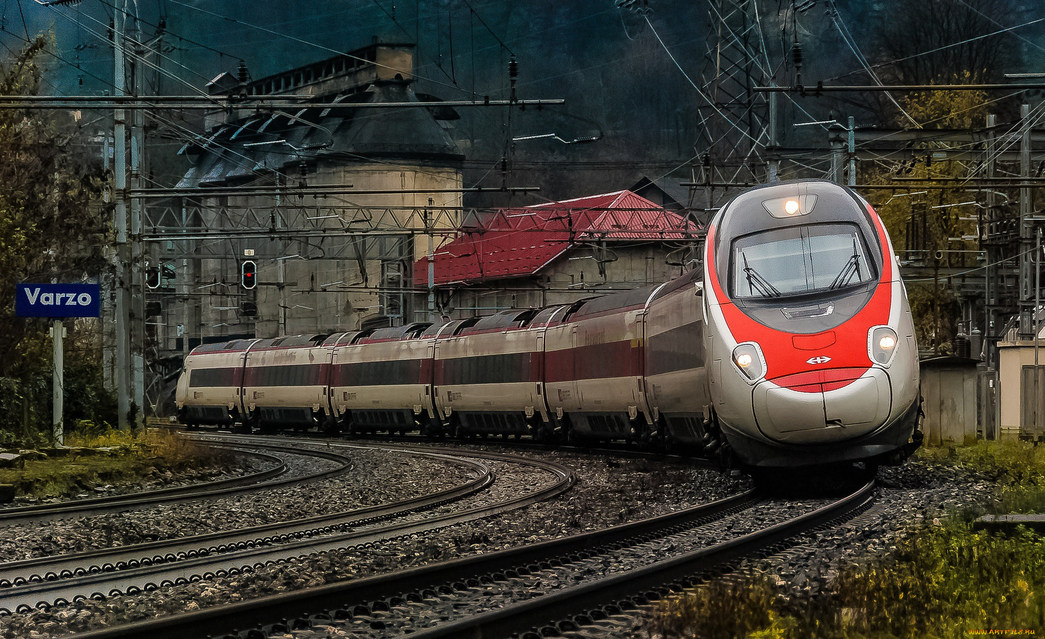 техника, поезда, железная, состав, локомотив, рельсы, дорога