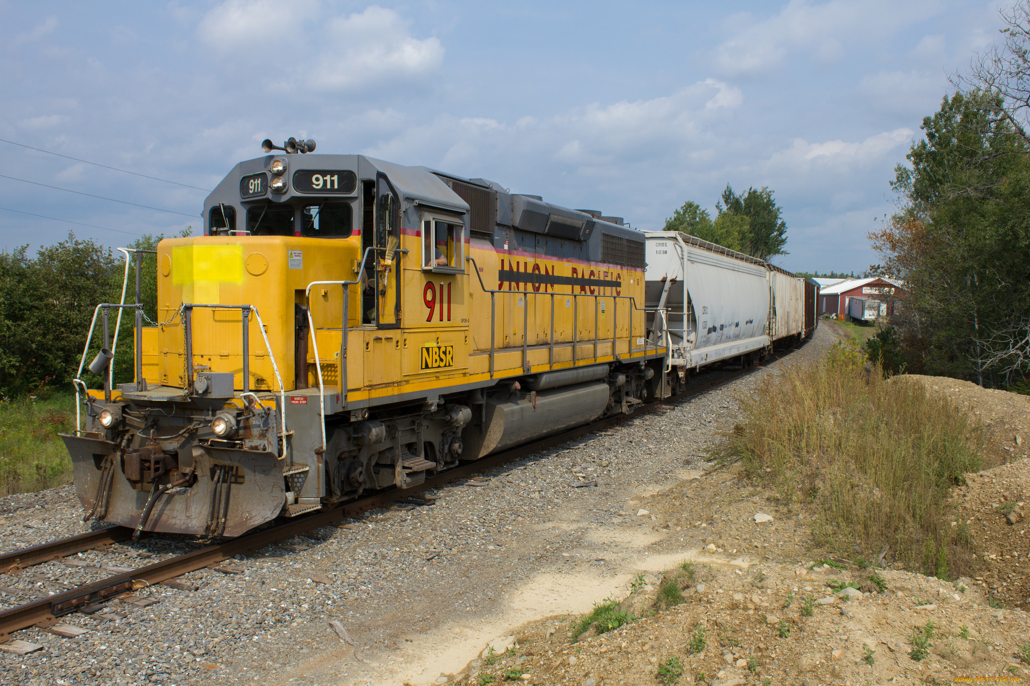 техника, поезда, железная, дорога, рельсы, локомотив, состав