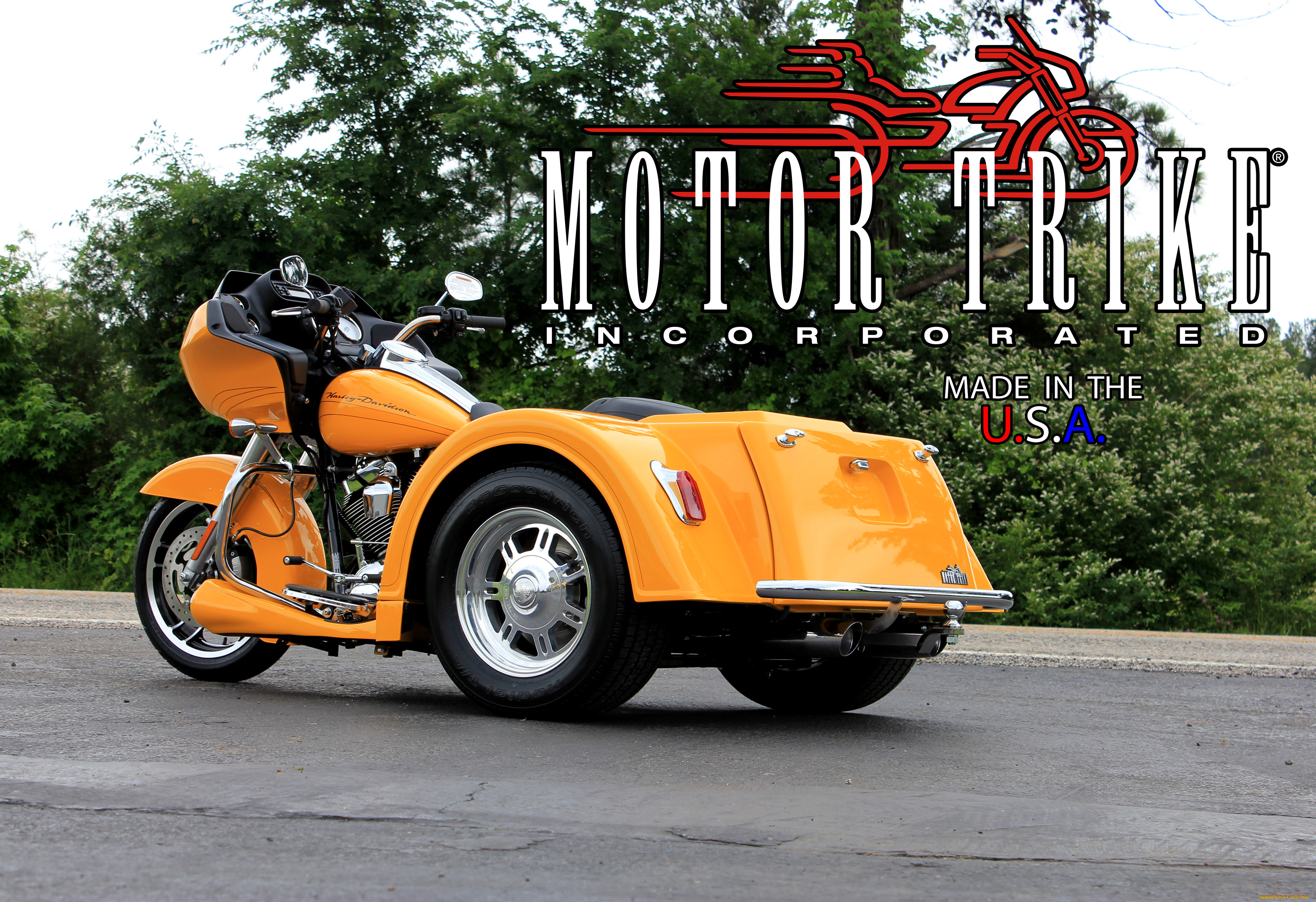 мотоциклы, трёхколёсные, мотоциклы, tryke