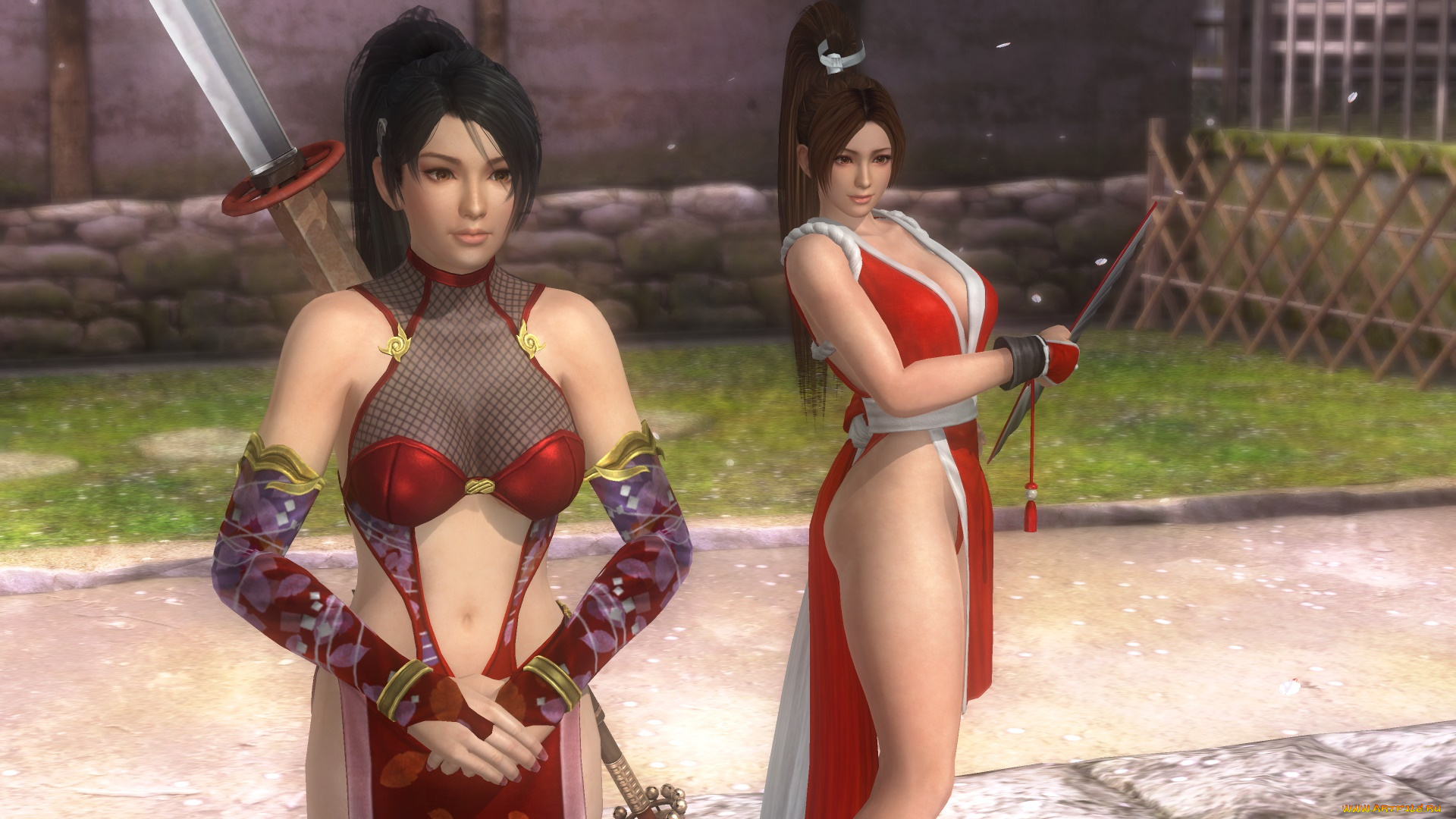 3д, графика, фантазия, , fantasy, взгляд, поза, фон, девушки