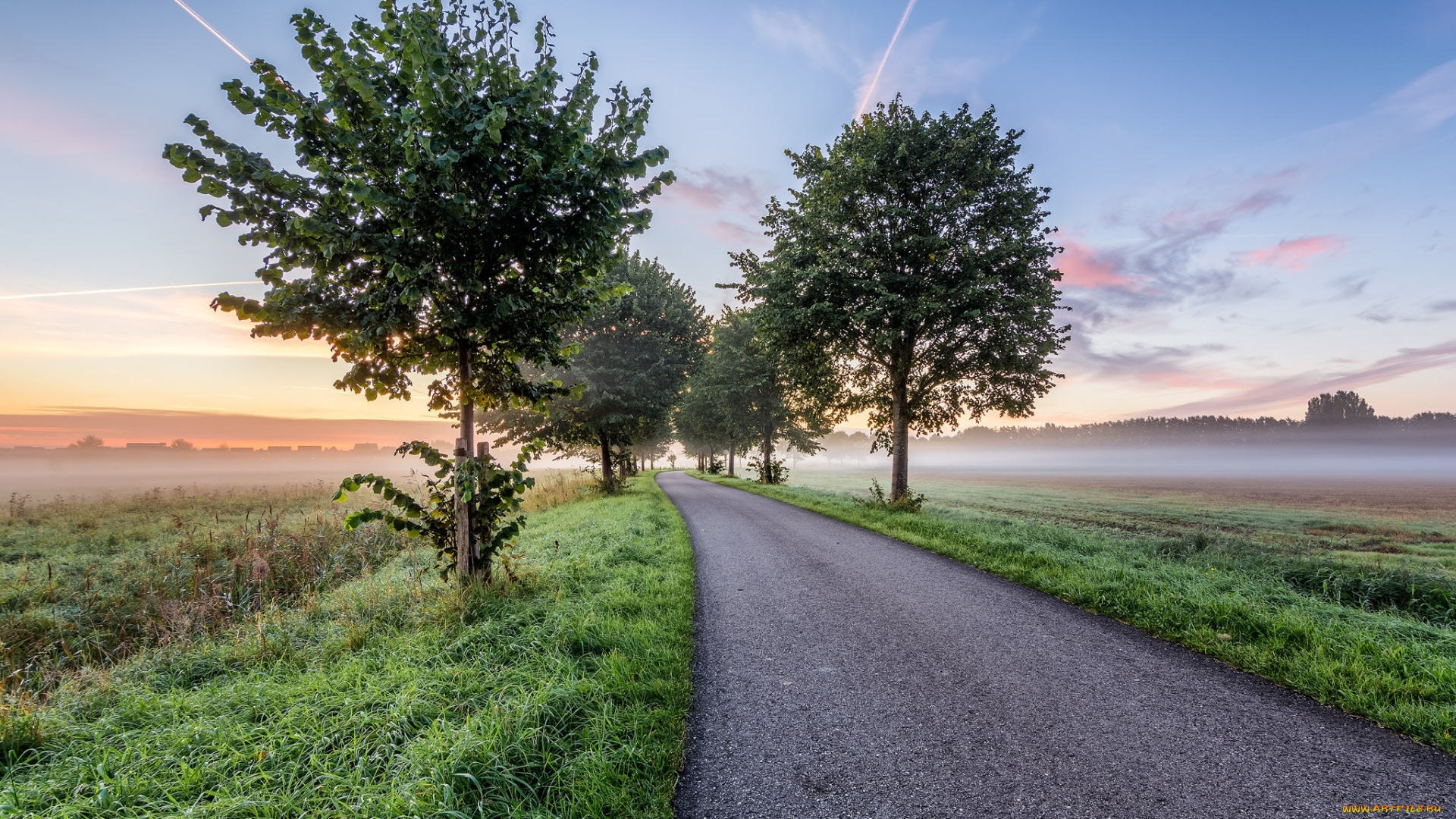 природа, дороги, тракт