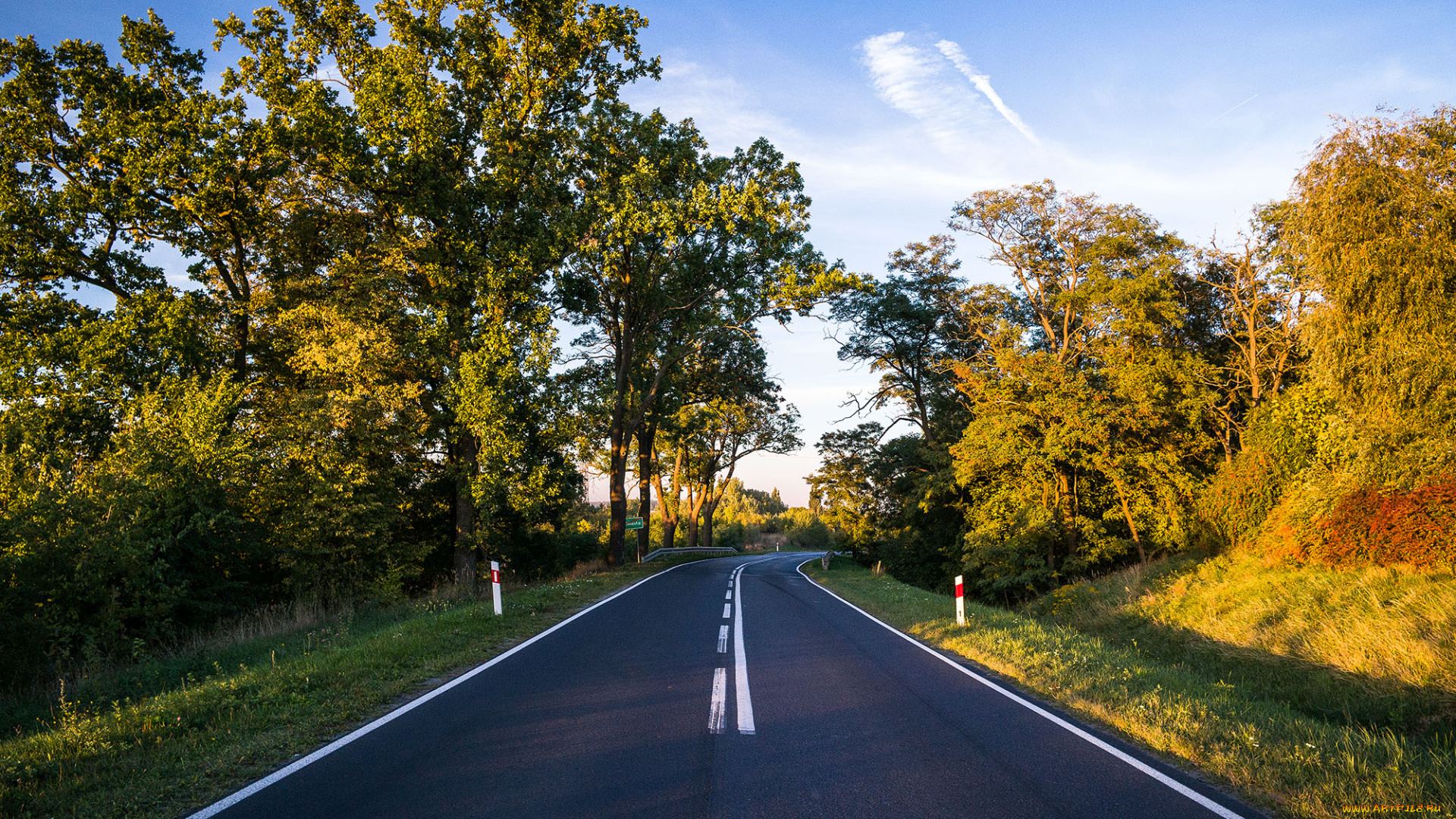 природа, дороги, тракт