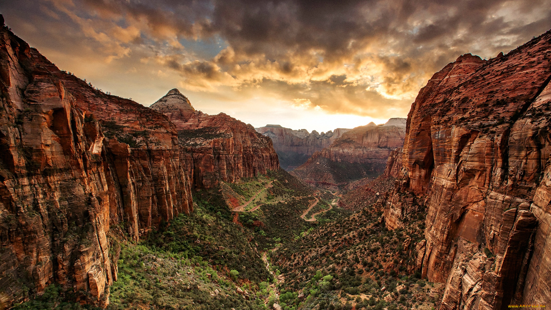 природа, горы, скалы