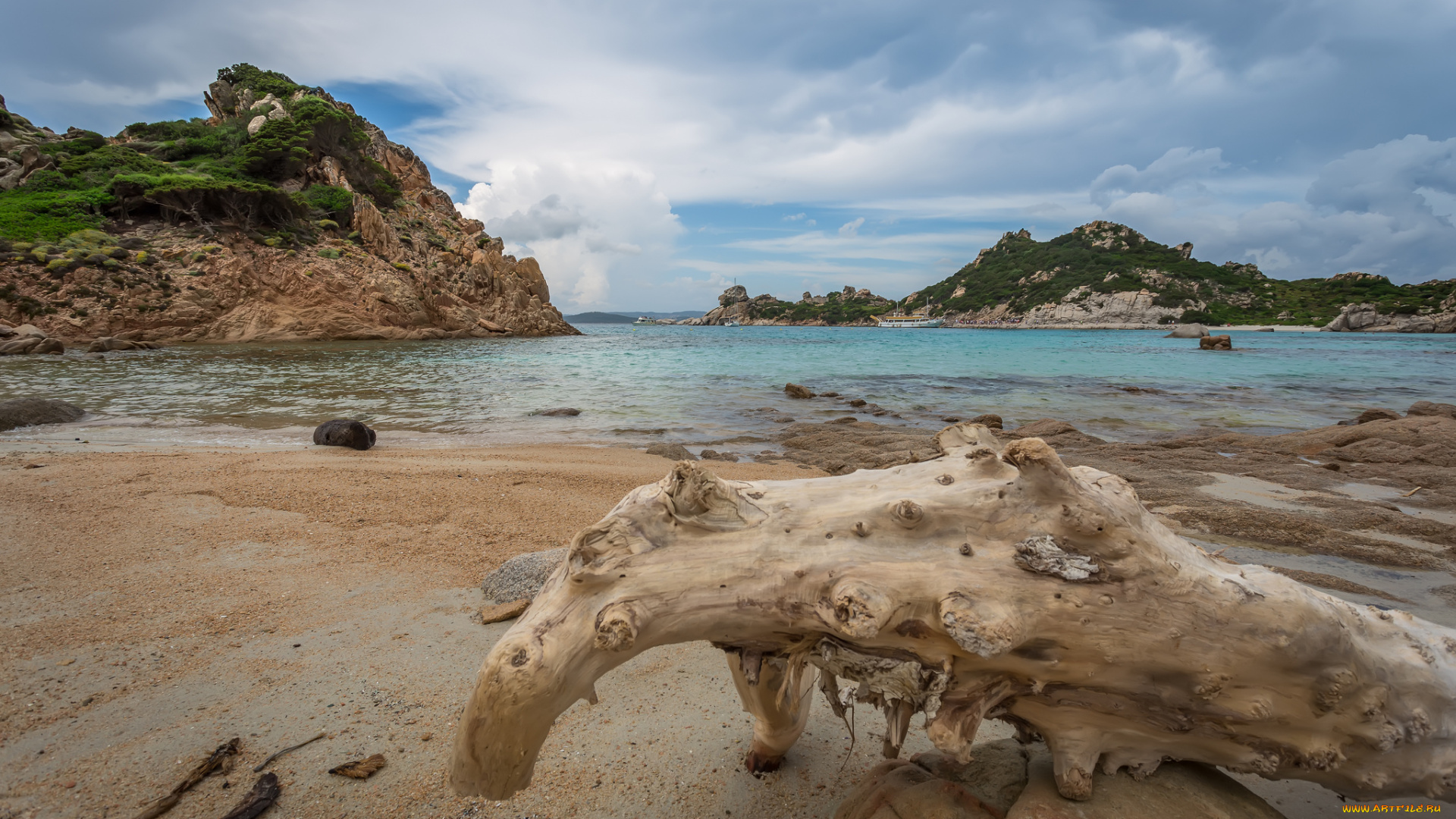 природа, побережье, море, берег