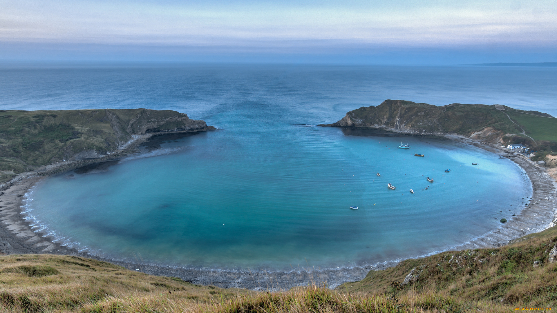 природа, побережье, море, берег