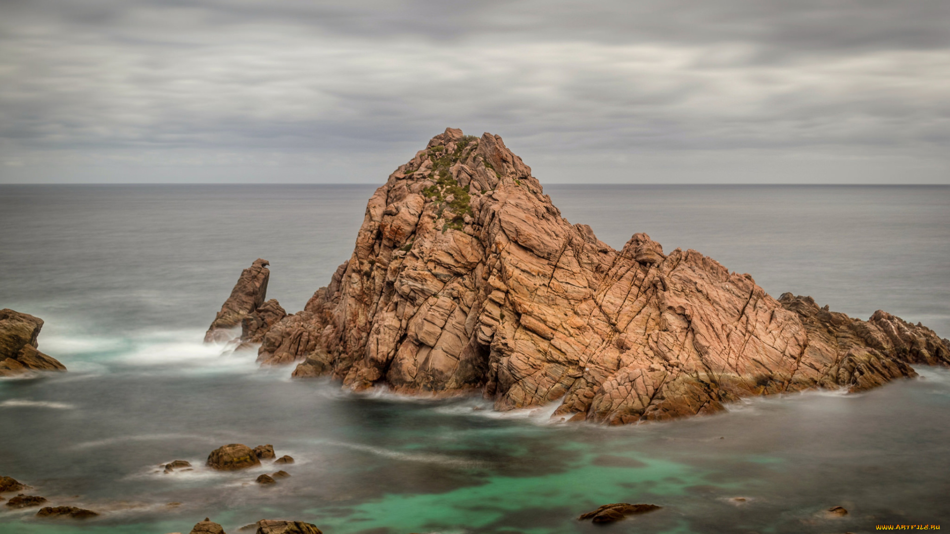 природа, побережье, море, берег