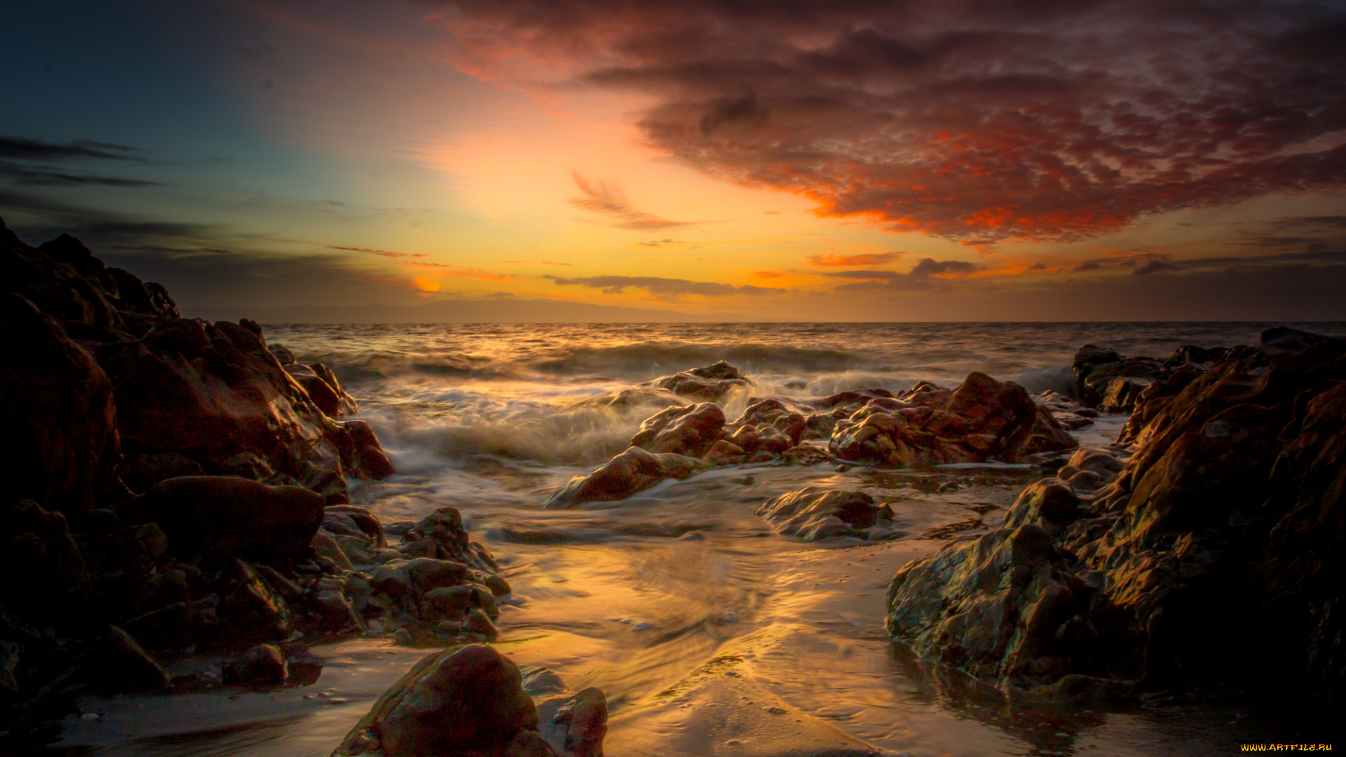 природа, восходы, закаты, рассвет