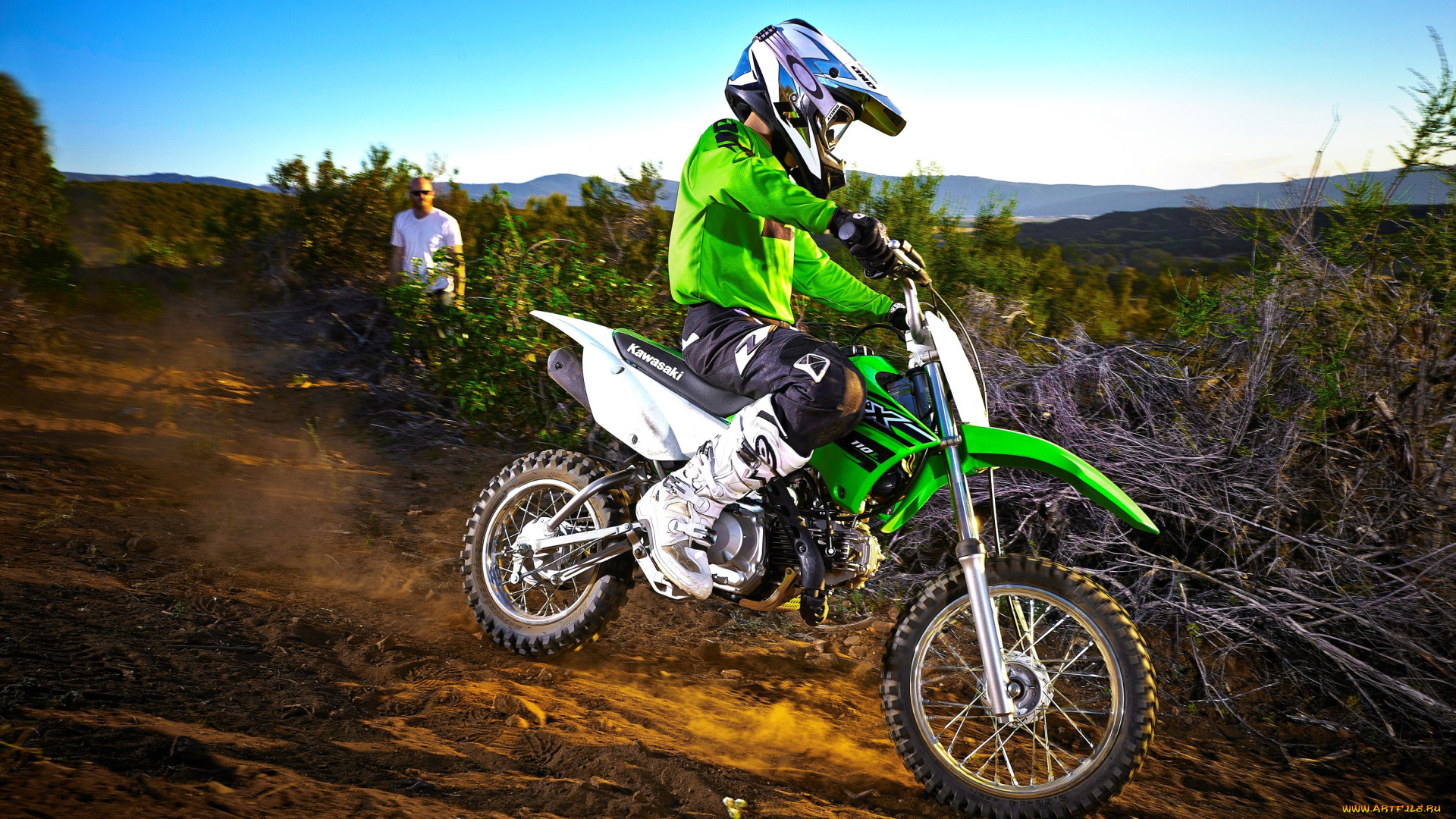 спорт, мотокросс, скорость, гонки