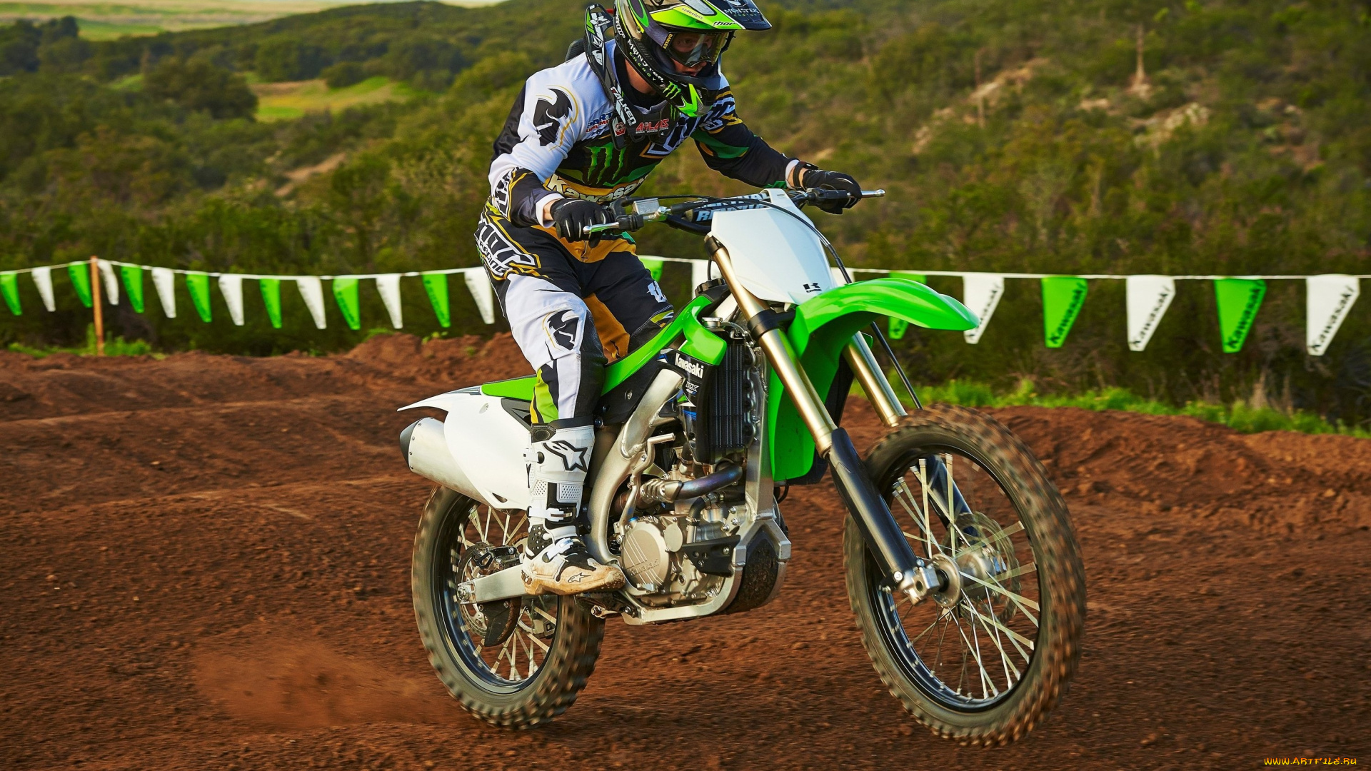 спорт, мотокросс, скорость, гонки