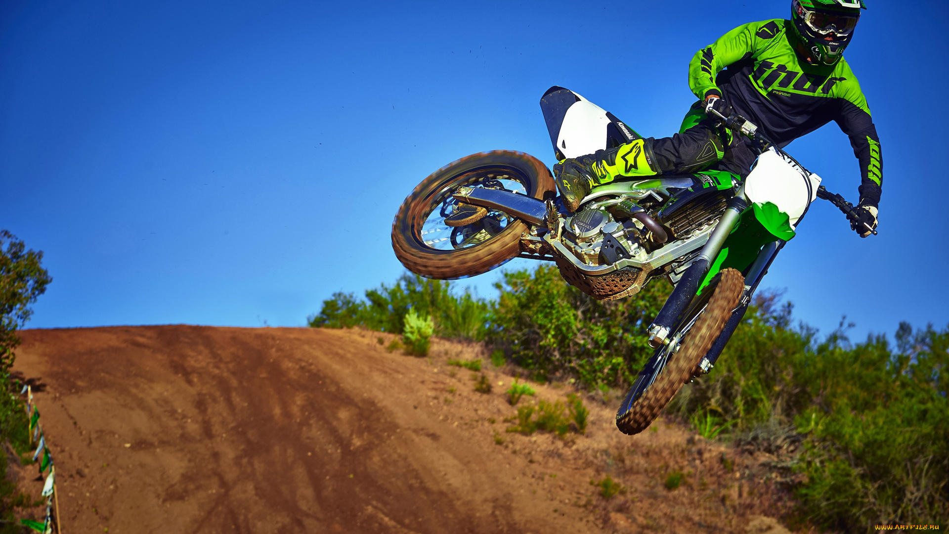 спорт, мотокросс, скорость, гонки