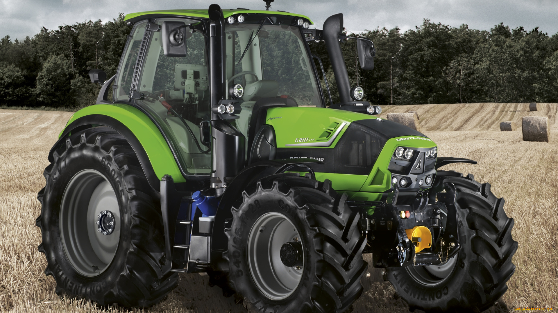 техника, тракторы, 6180, fahr, deutz