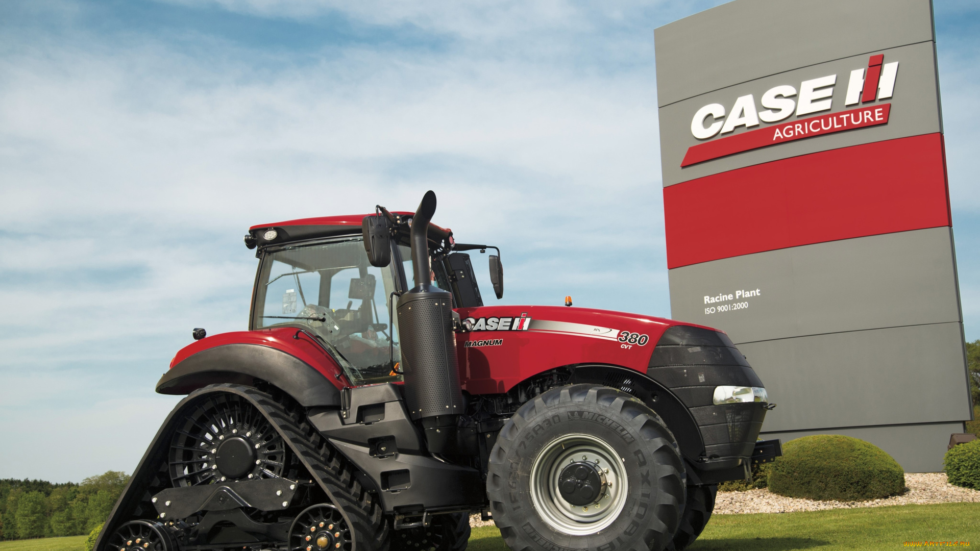 техника, тракторы, на, гусенецах, case, ih