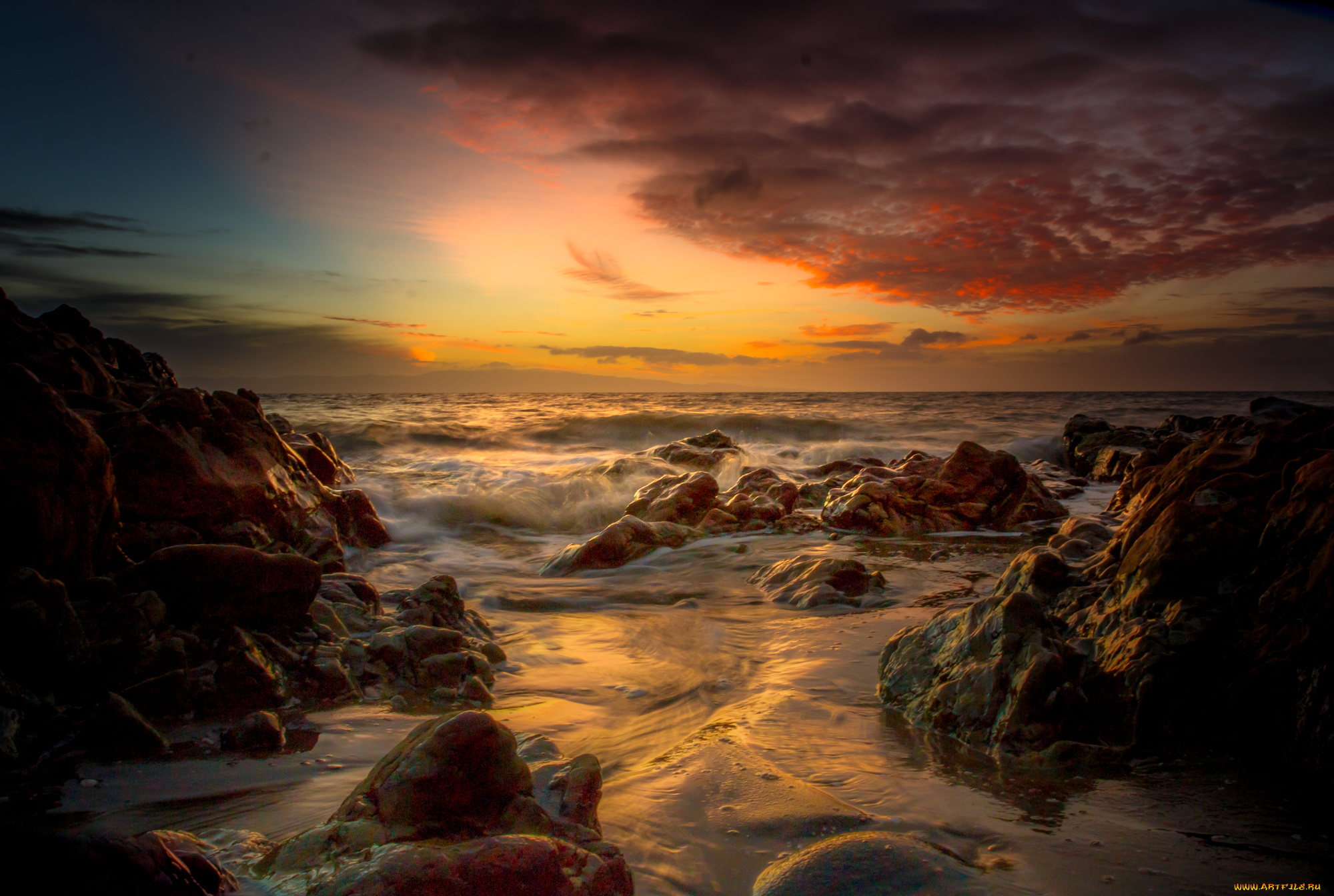 природа, восходы, закаты, рассвет