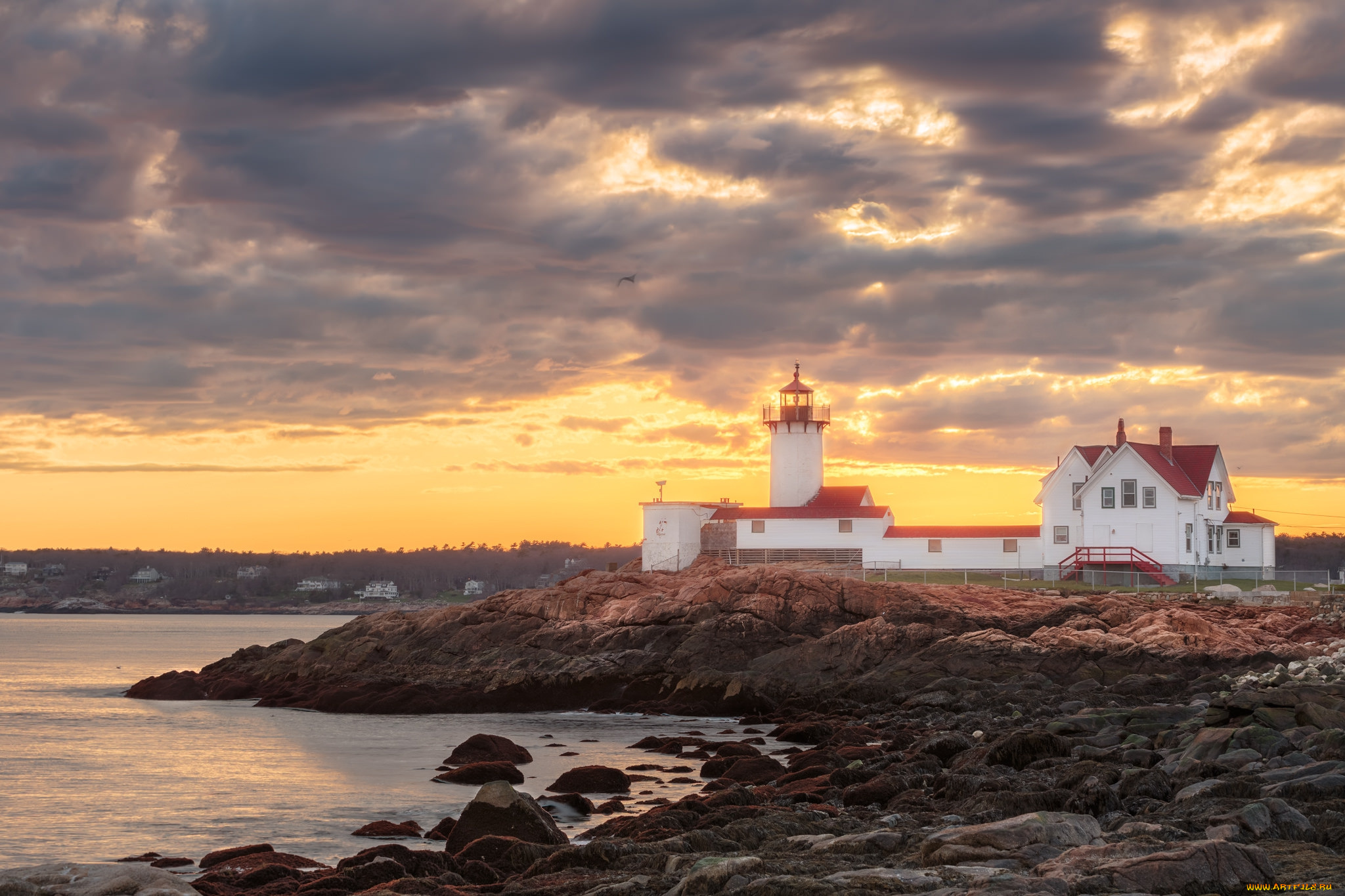 природа, маяки, побережье, маяк