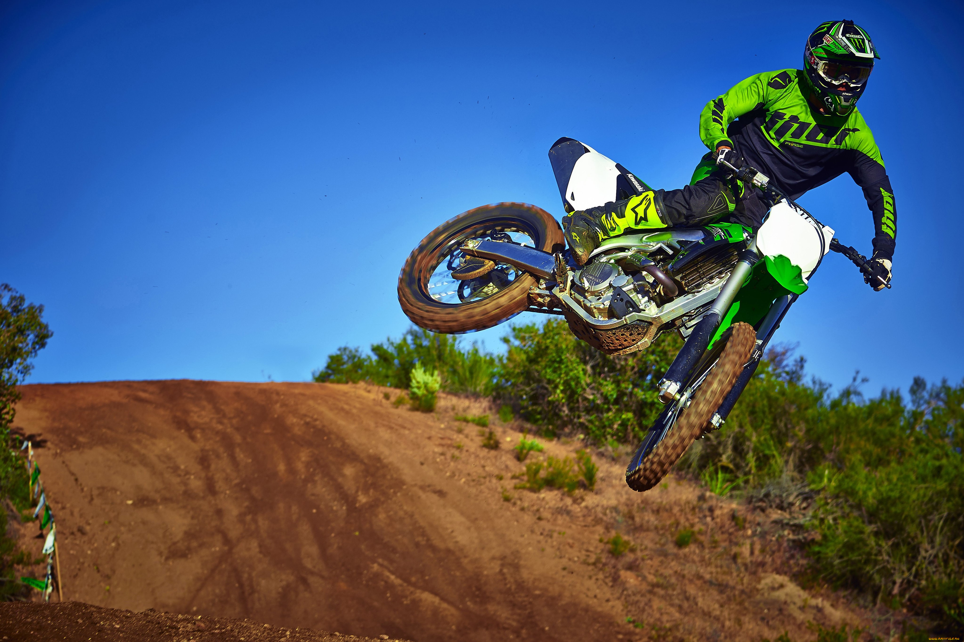 спорт, мотокросс, скорость, гонки