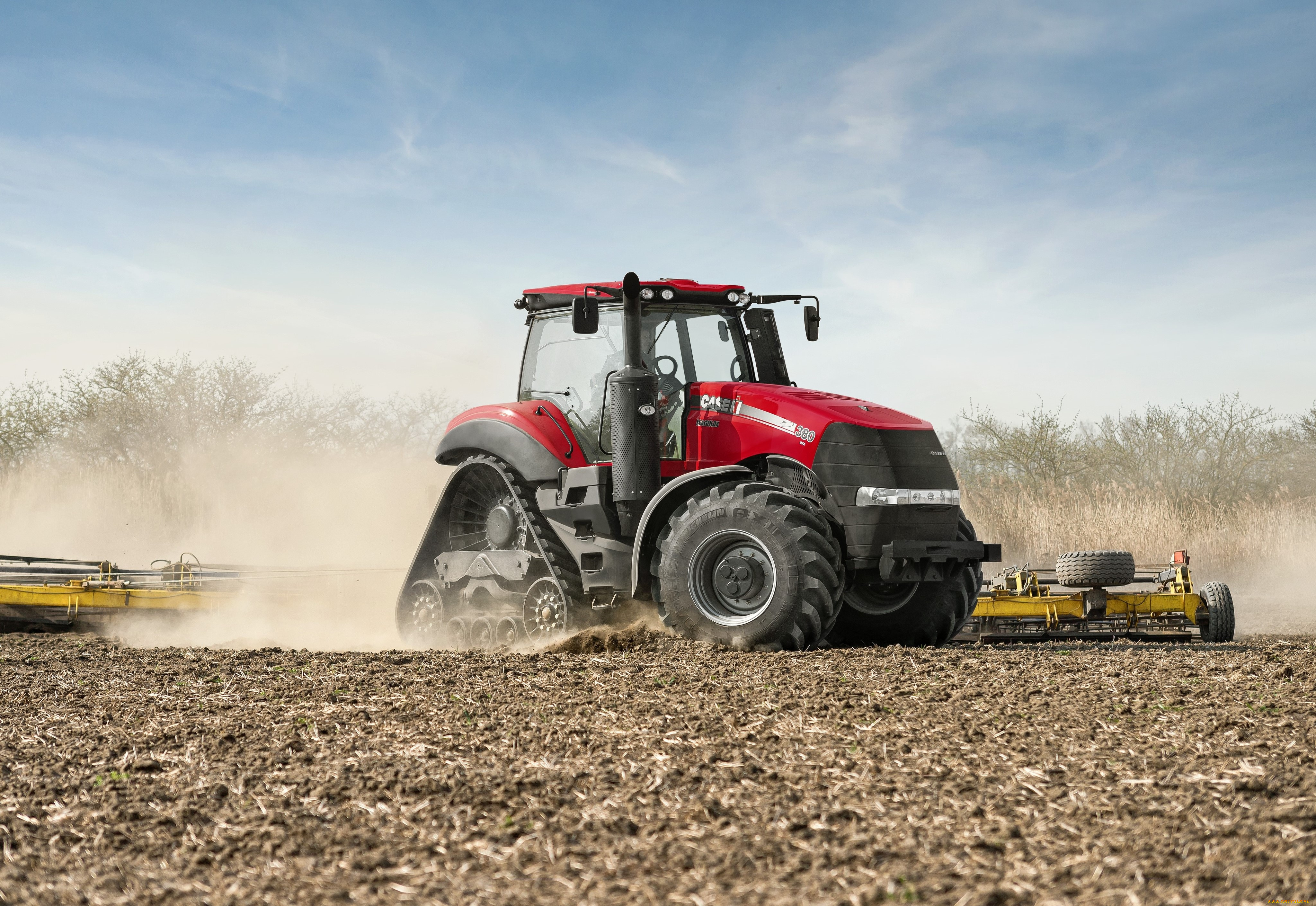 техника, тракторы, на, гусенецах, case, ih