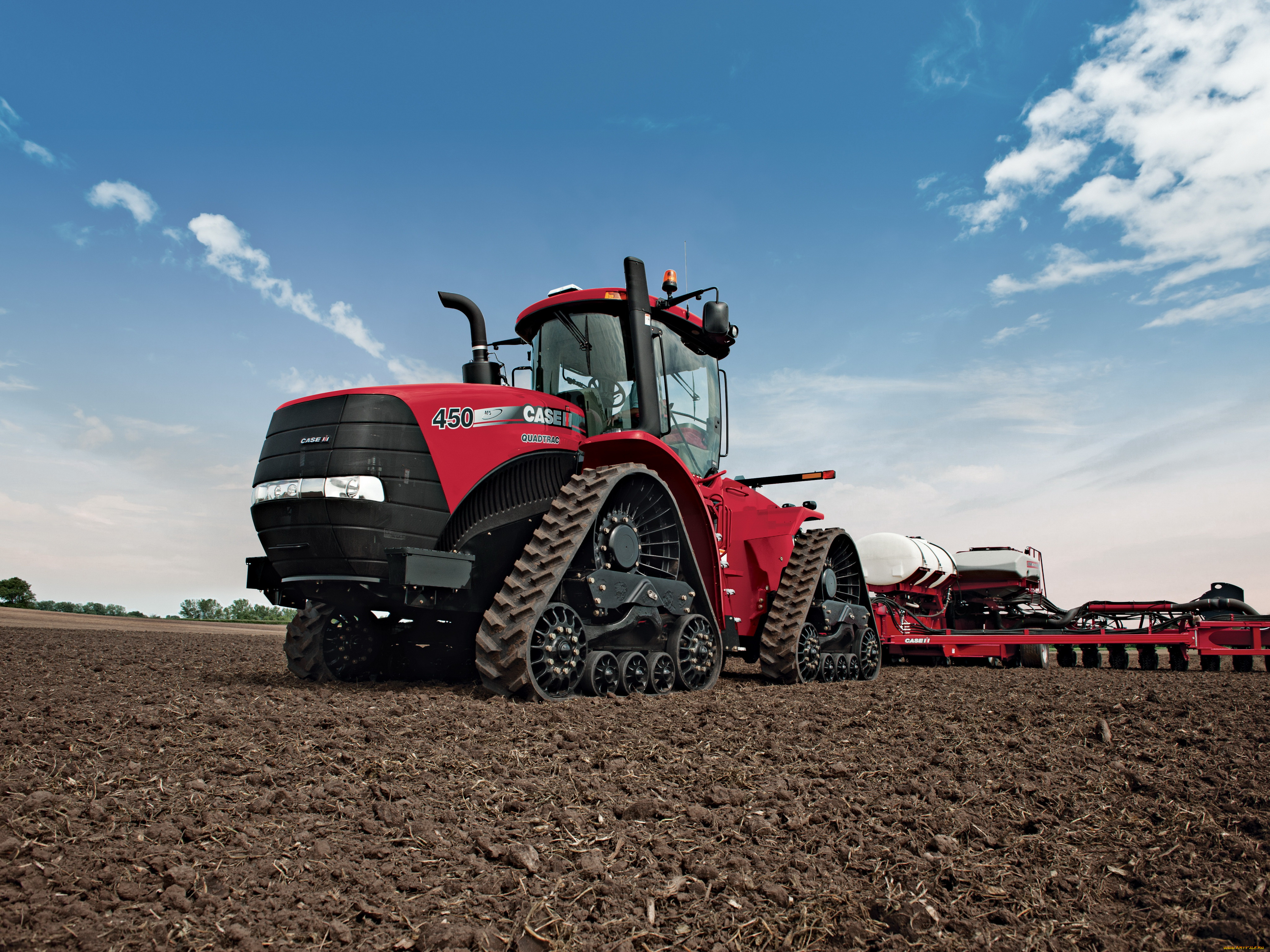 техника, тракторы, на, гусенецах, case, ih