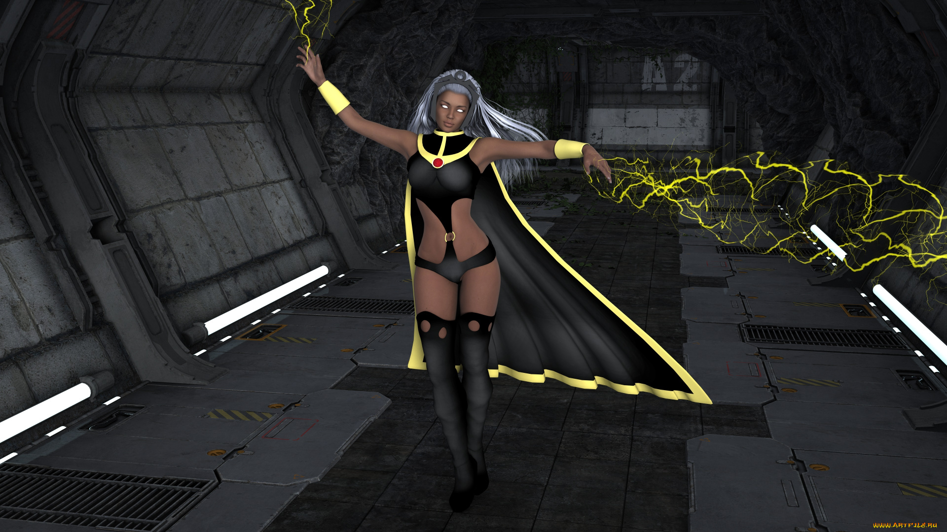 3д, графика, фантазия, , fantasy, девушка, взгляд, фон