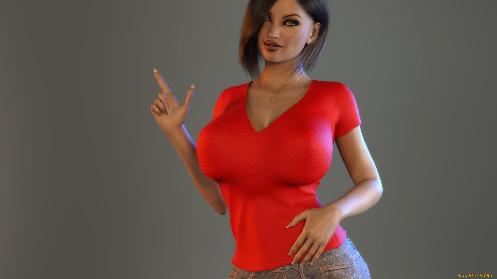 3д, графика, люди, , people, взгляд, девушка, фон