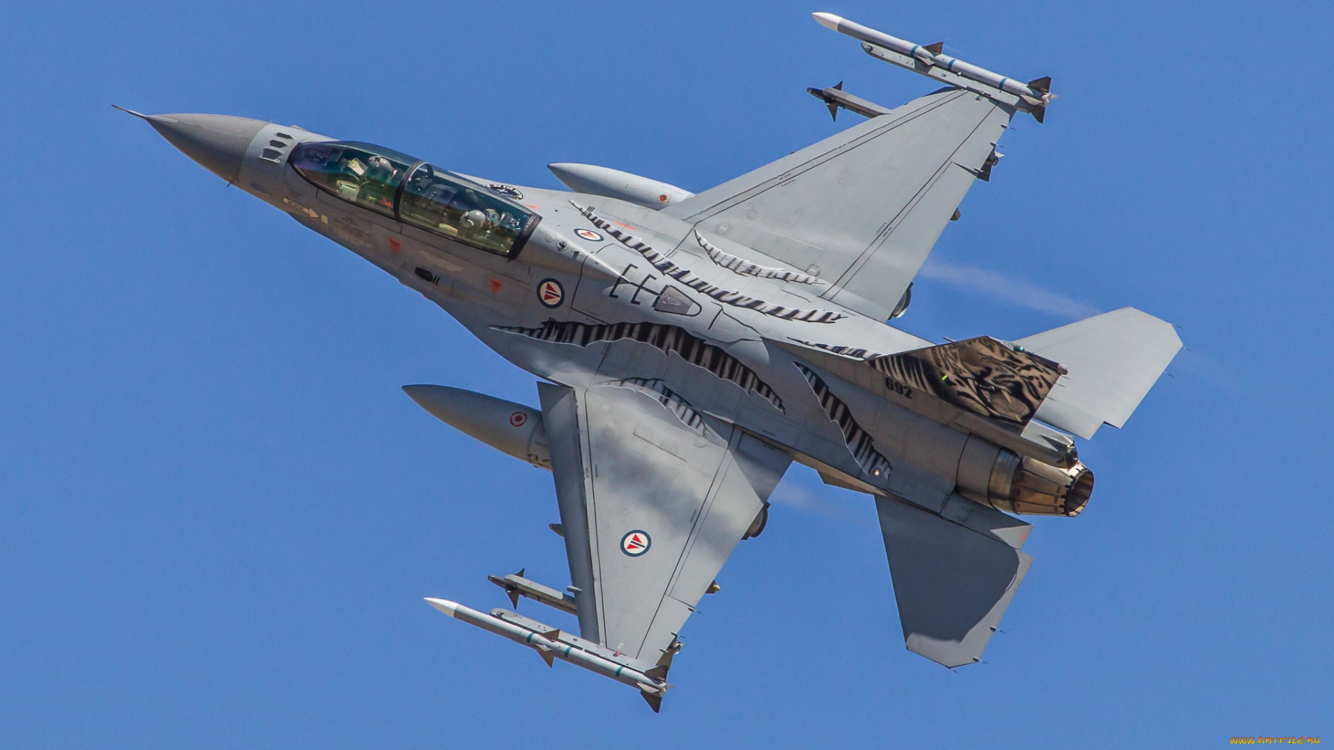 f-16bm, авиация, боевые, самолёты, истребитель