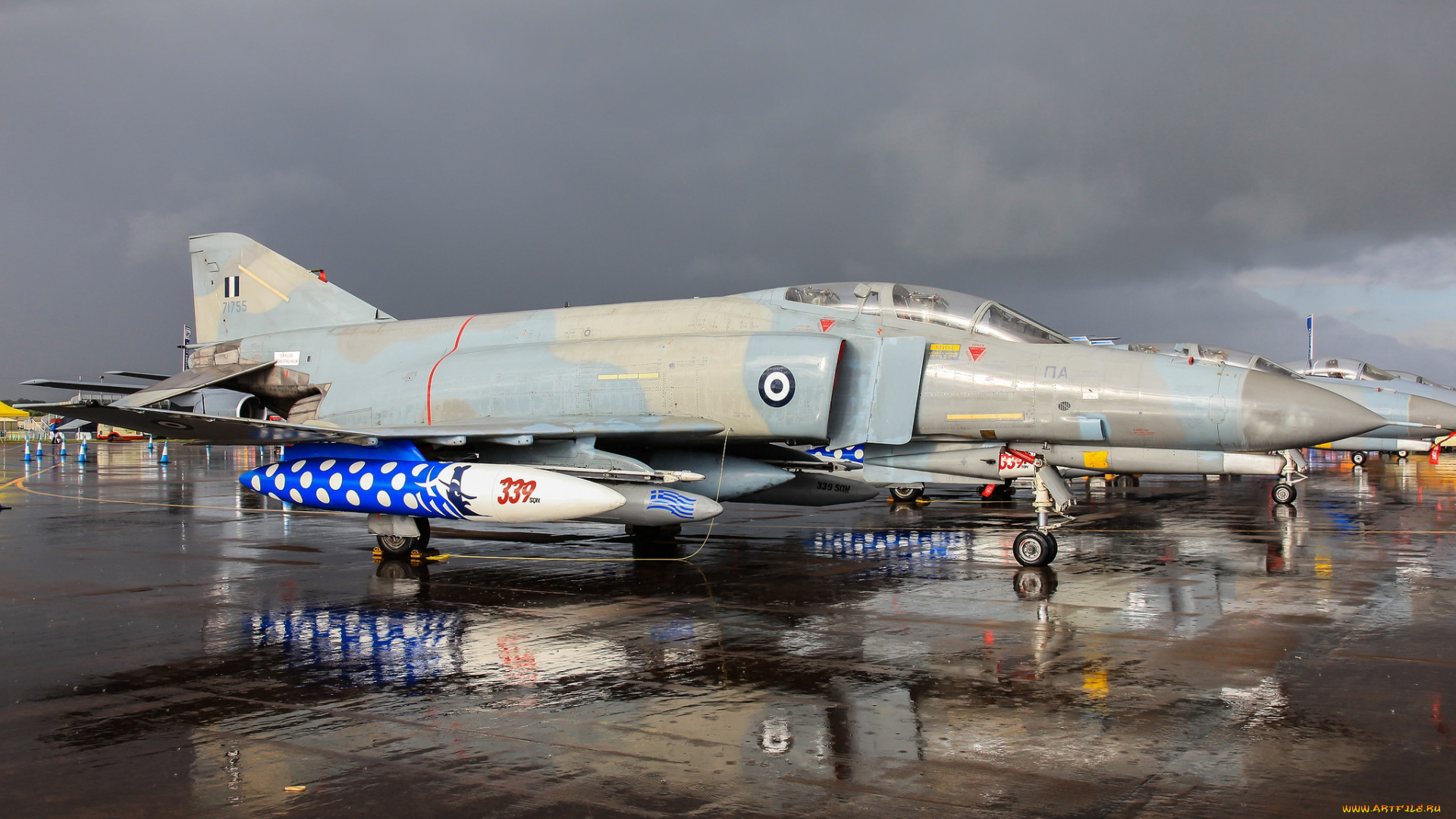 f-4e, phantom, ii, авиация, боевые, самолёты, истребитель