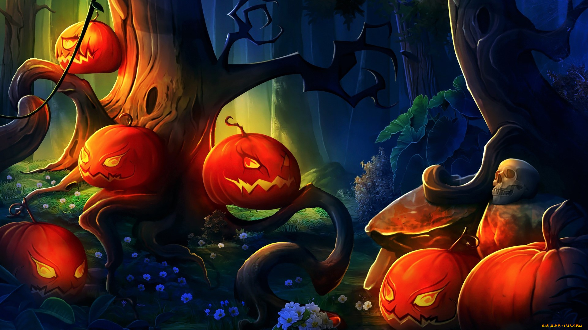 праздничные, хэллоуин, halloween, тыква