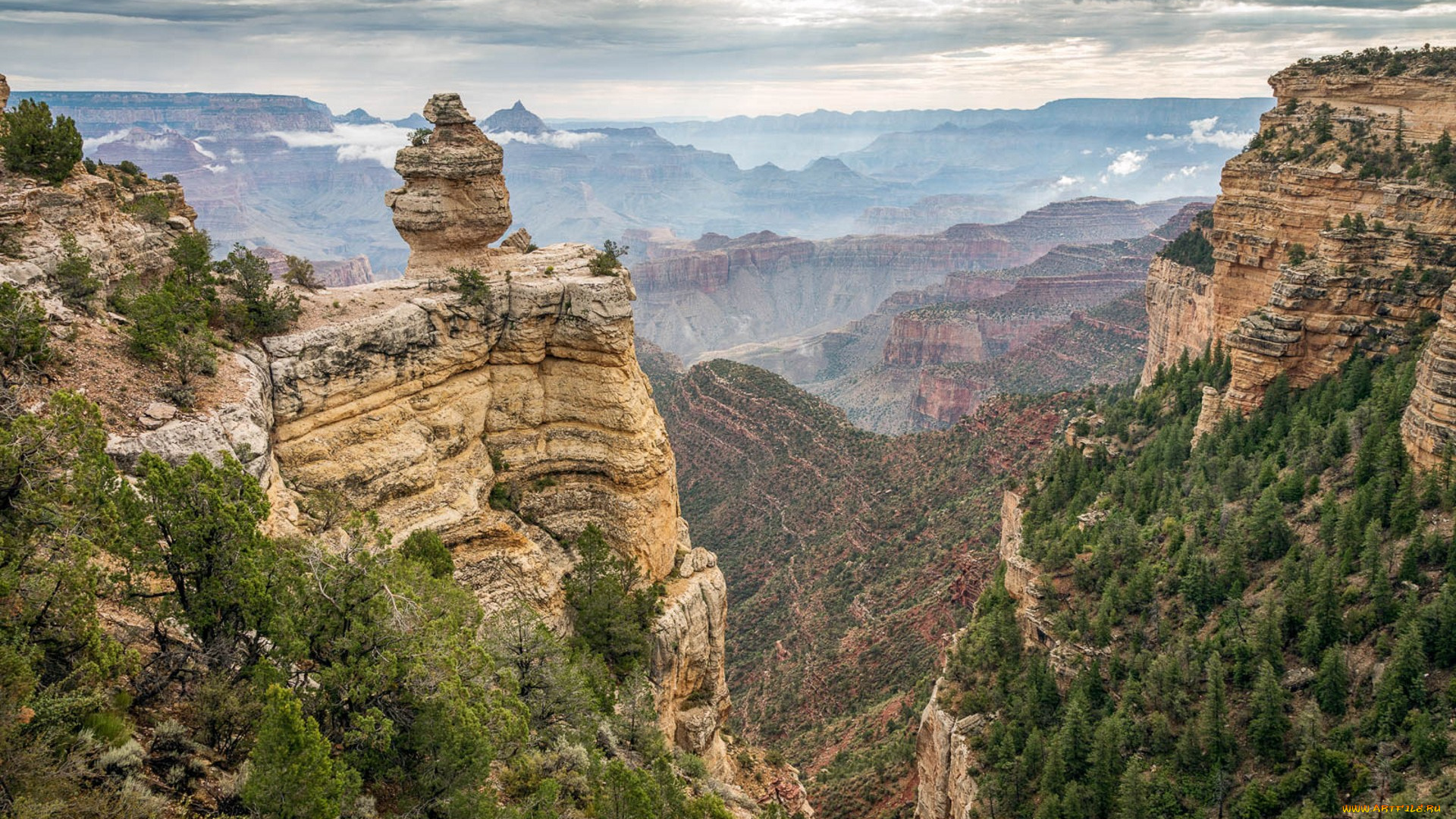 природа, горы, простор