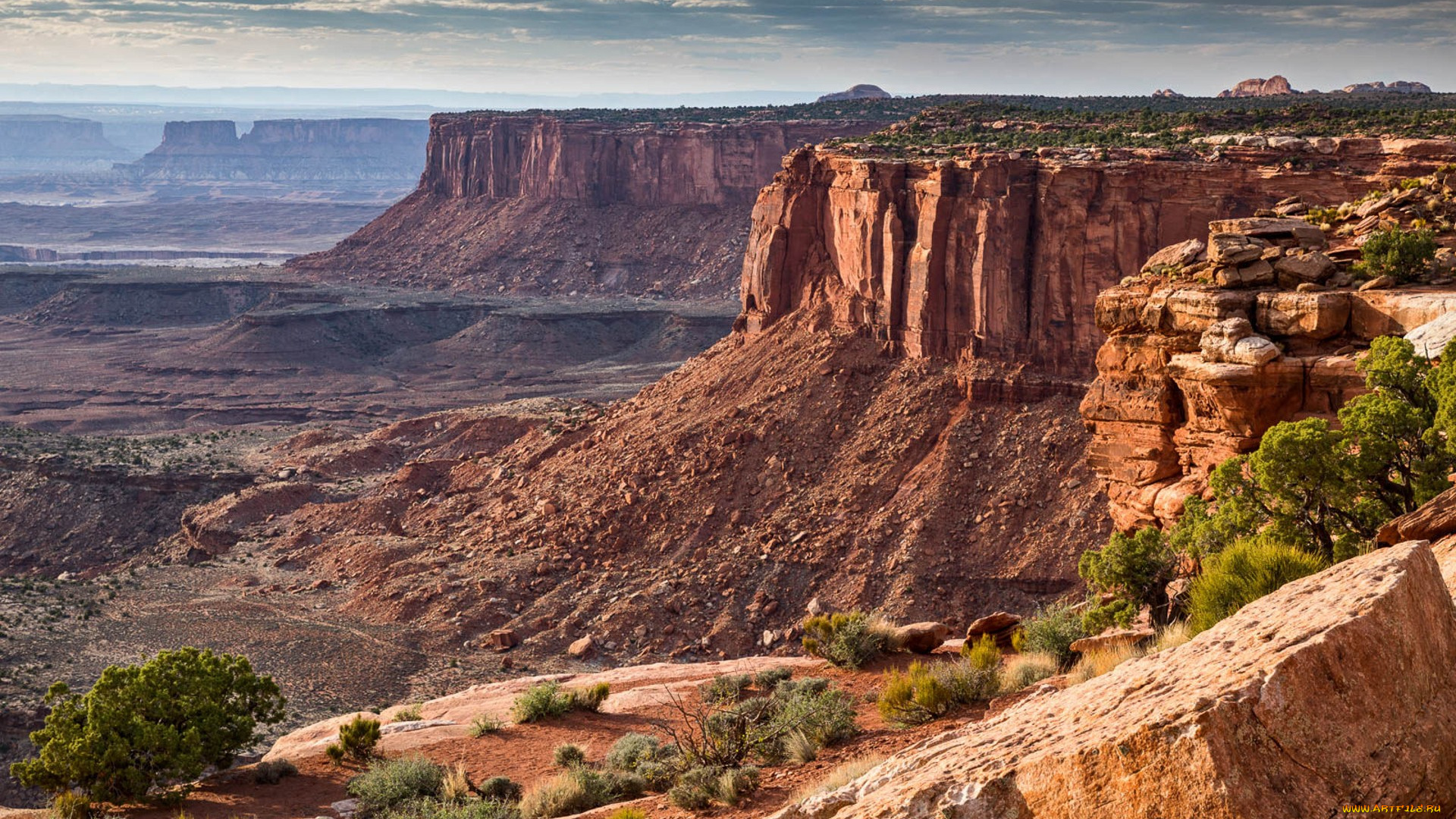 природа, горы, простор