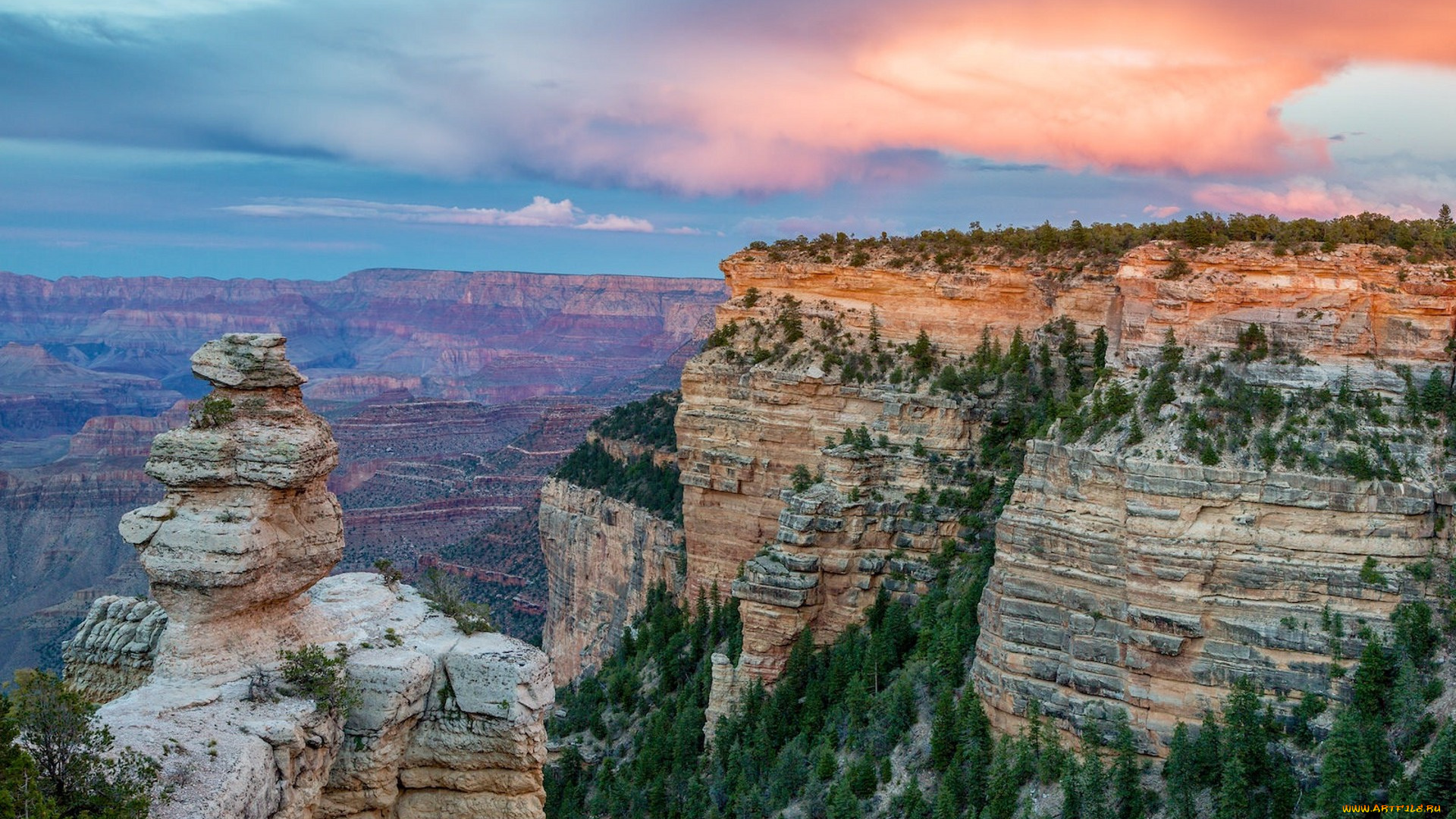 природа, горы, простор