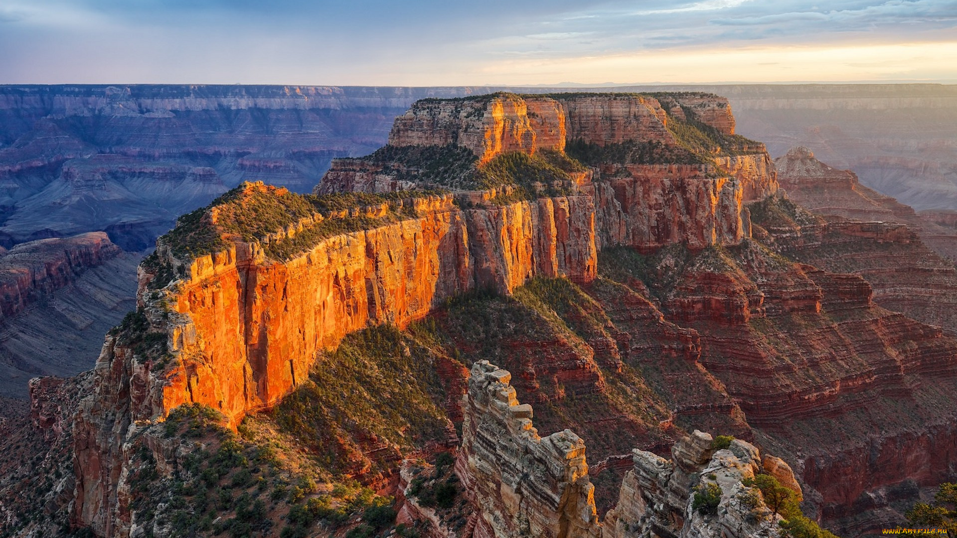 природа, горы, простор